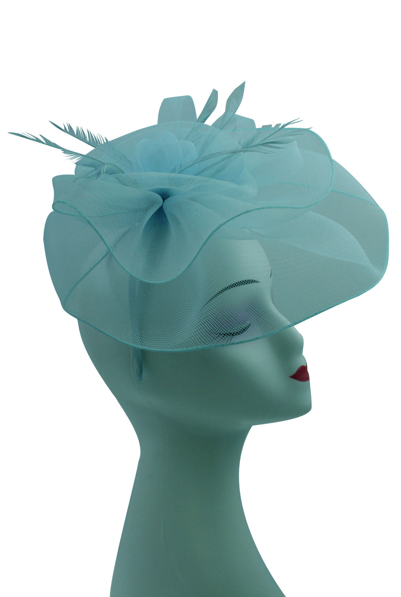 FT20128-005 Large Floaty Two-Layer Fascinator