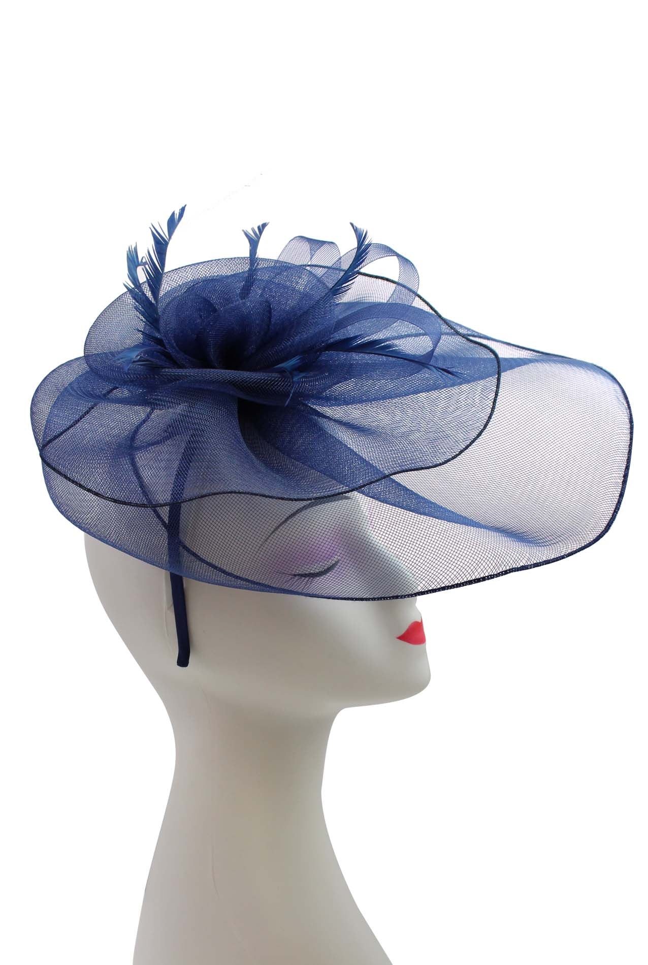 FT20128-005 Large Floaty Two-Layer Fascinator