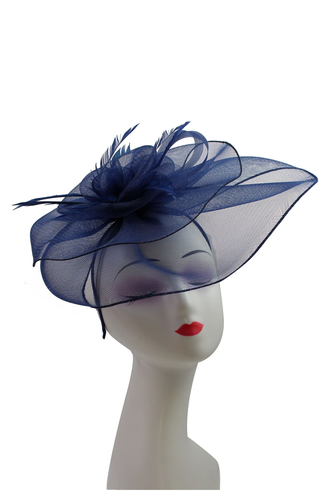 FT20128-005 Large Floaty Two-Layer Fascinator