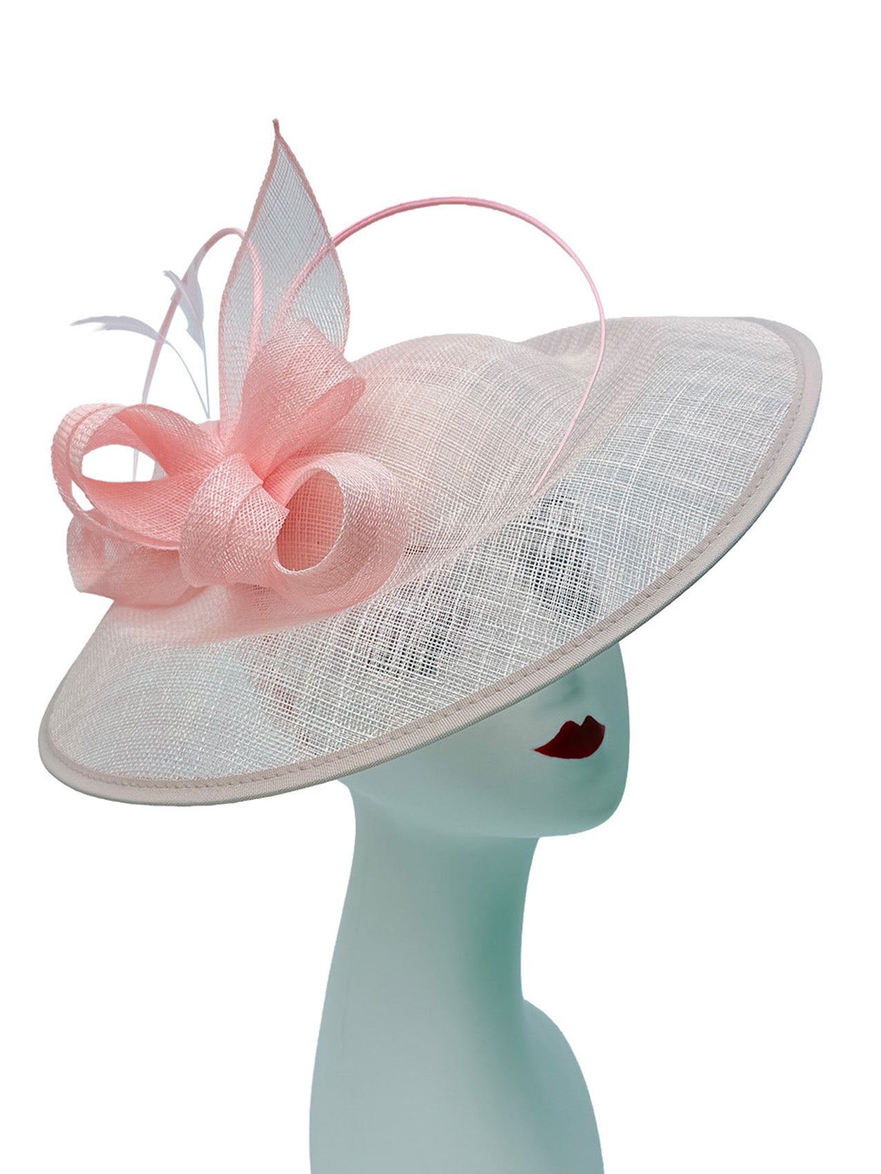 FT26400 Large Round Fascinator Hat