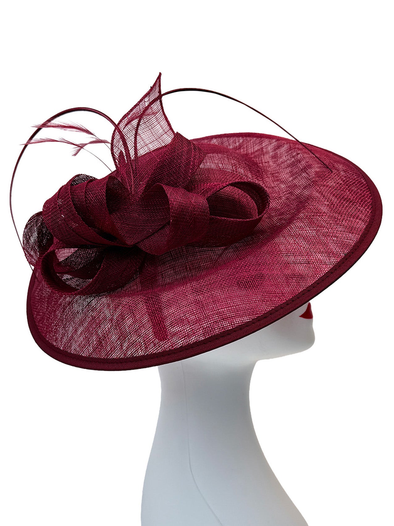 FT26400 Large Round Fascinator Hat