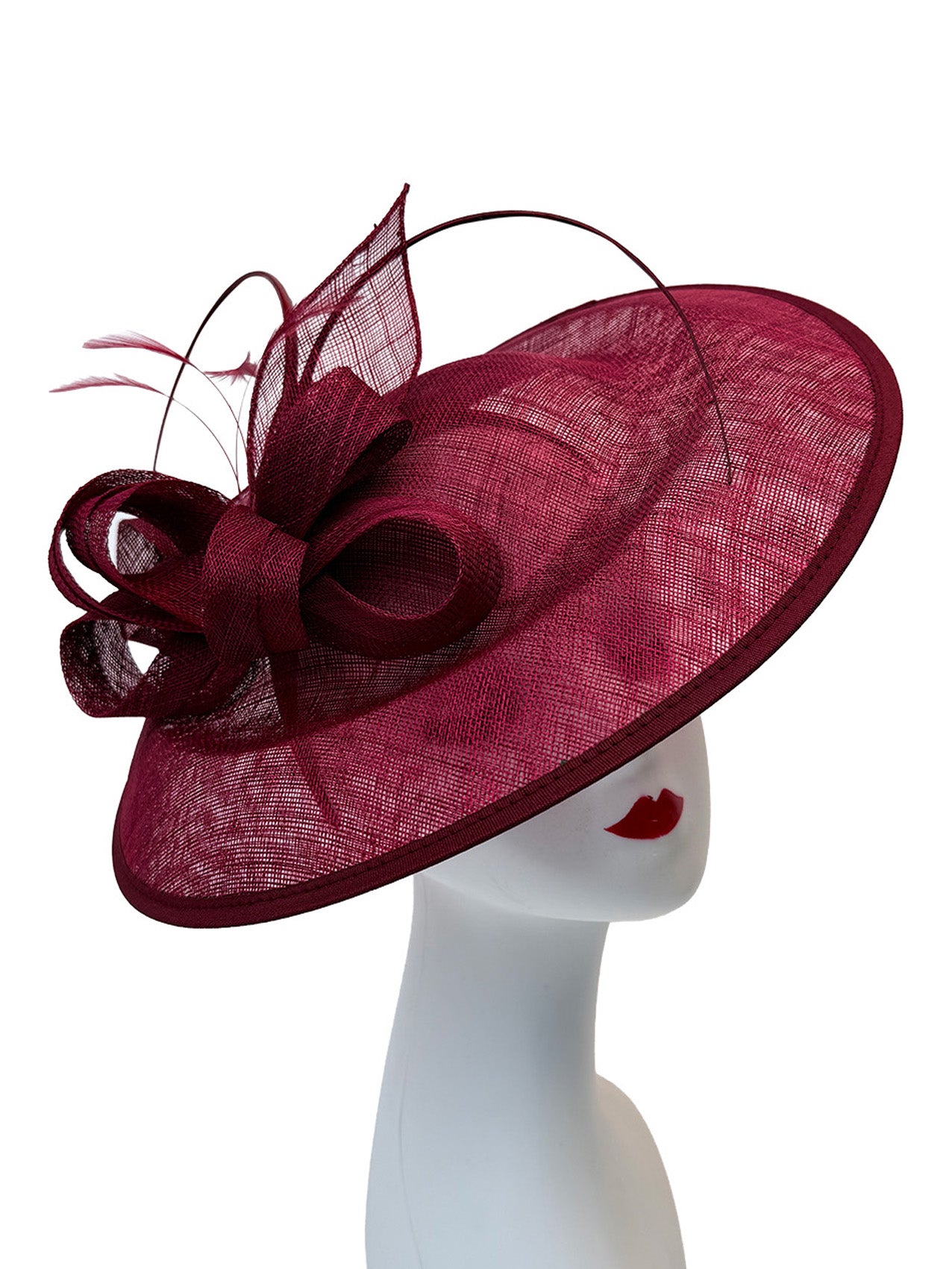 FT26400 Large Round Fascinator Hat