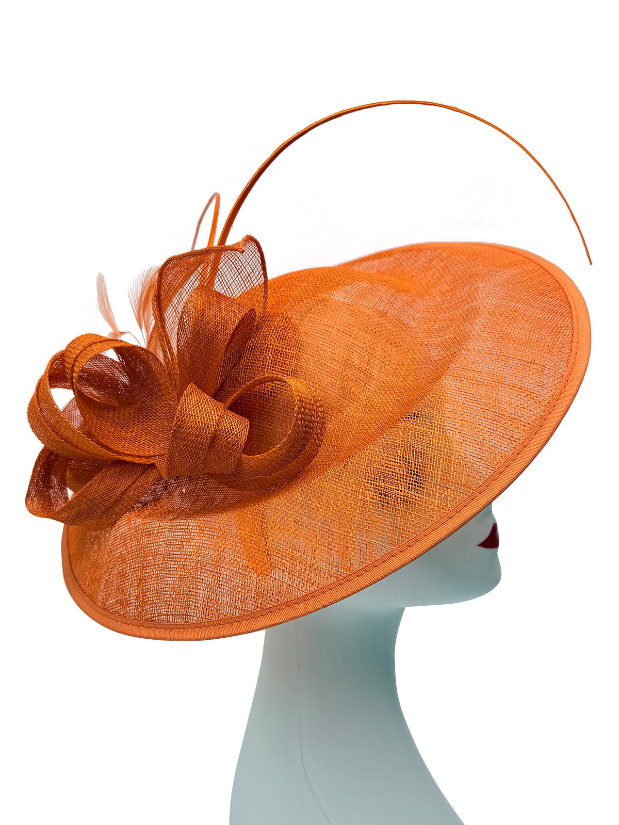 FT26400 Large Round Fascinator Hat