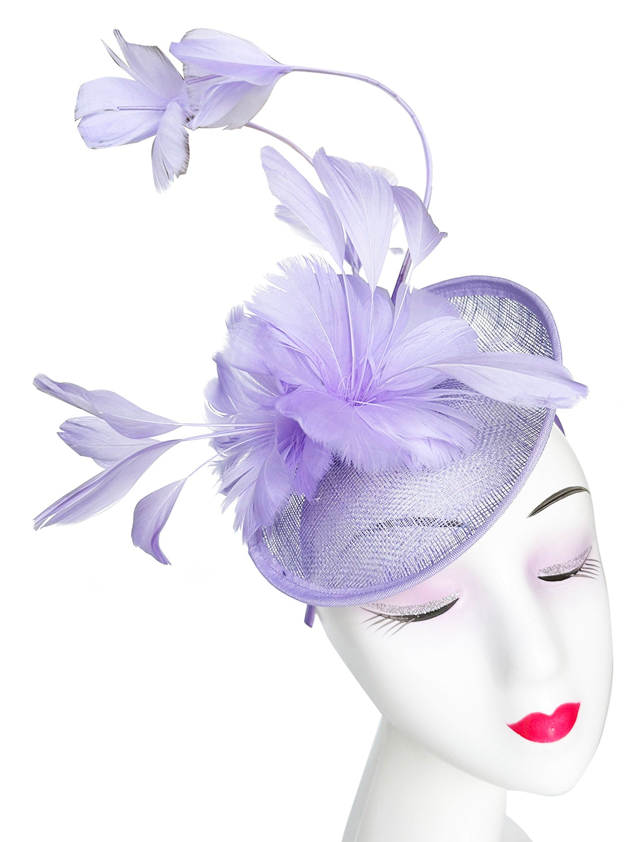 FT3246 High-Rise Popping Flower Branches Fascinator