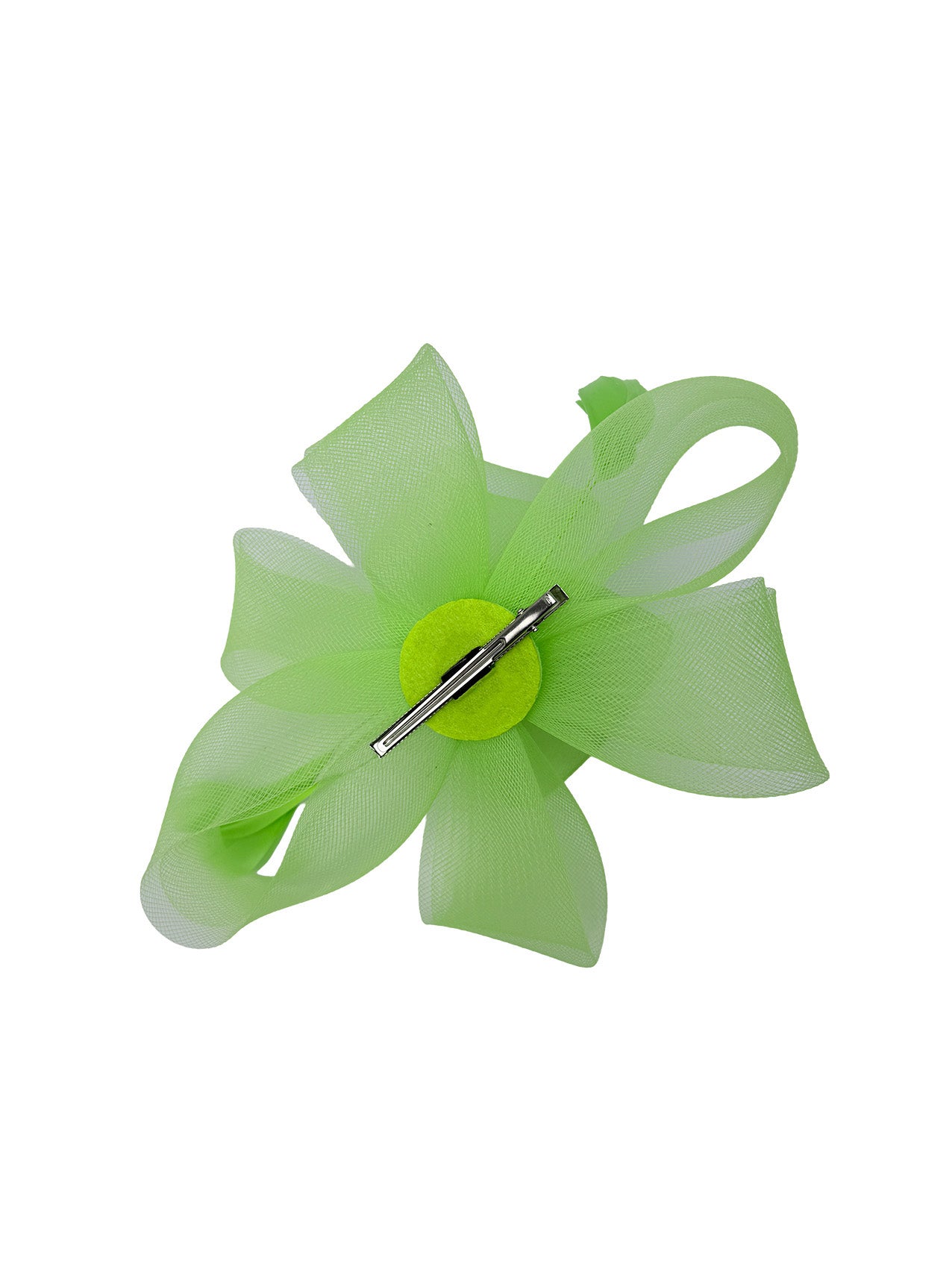 FT4067 Flower & Feathers Detailed Fascinator Hat with Headband and Clip