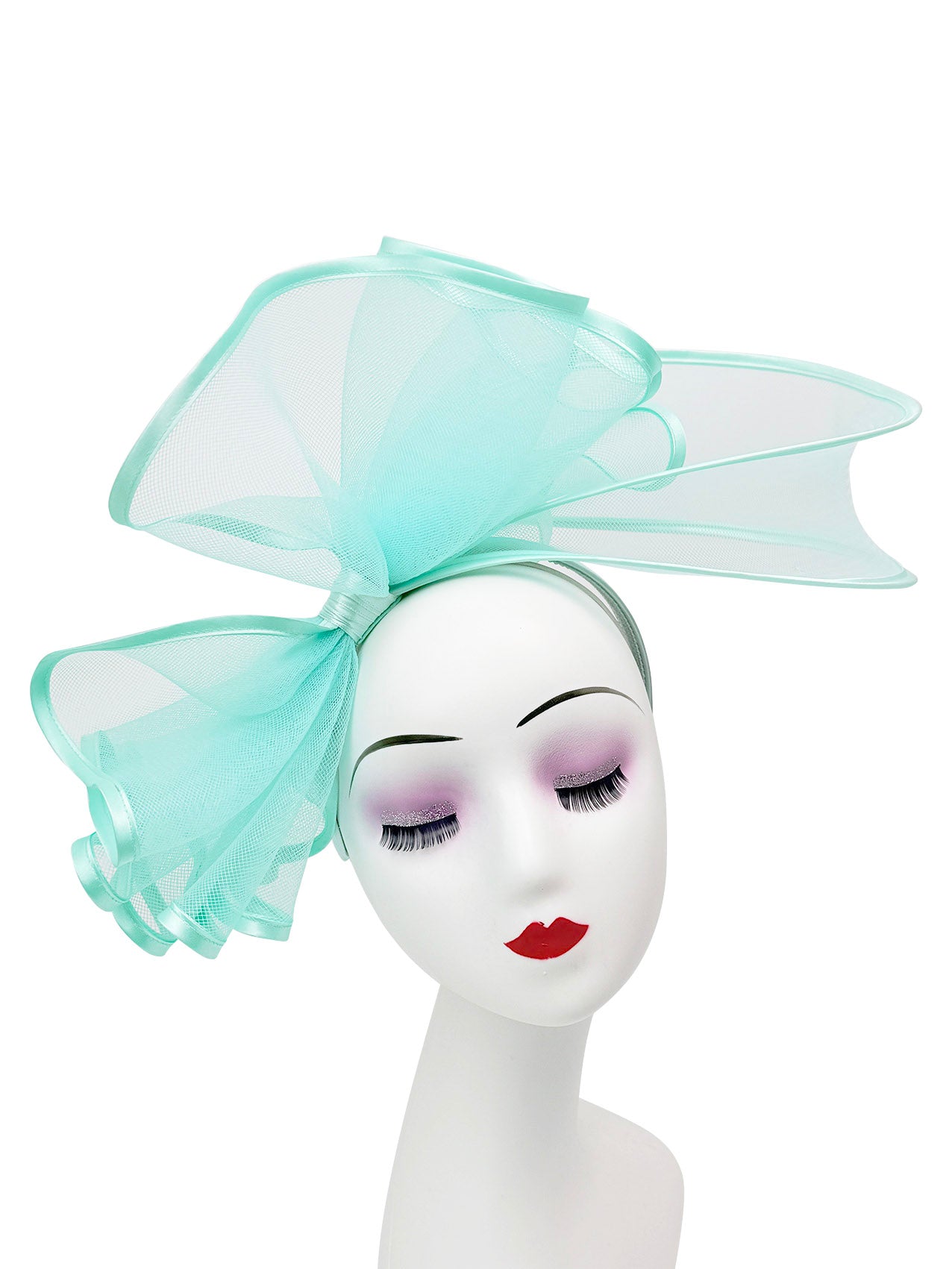 FT61500 Large Stylish Loopy Fascinator