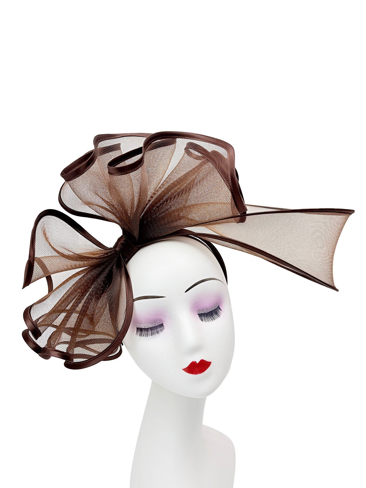 FT61500 Large Stylish Loopy Fascinator