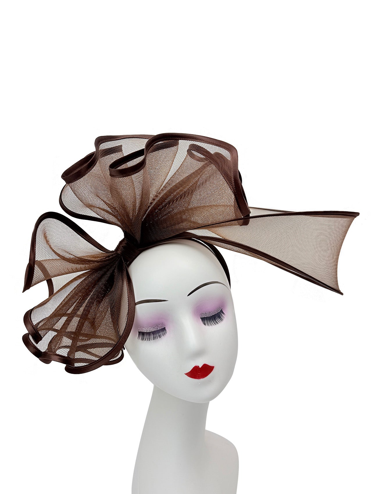 FT61500 Large Stylish Loopy Fascinator