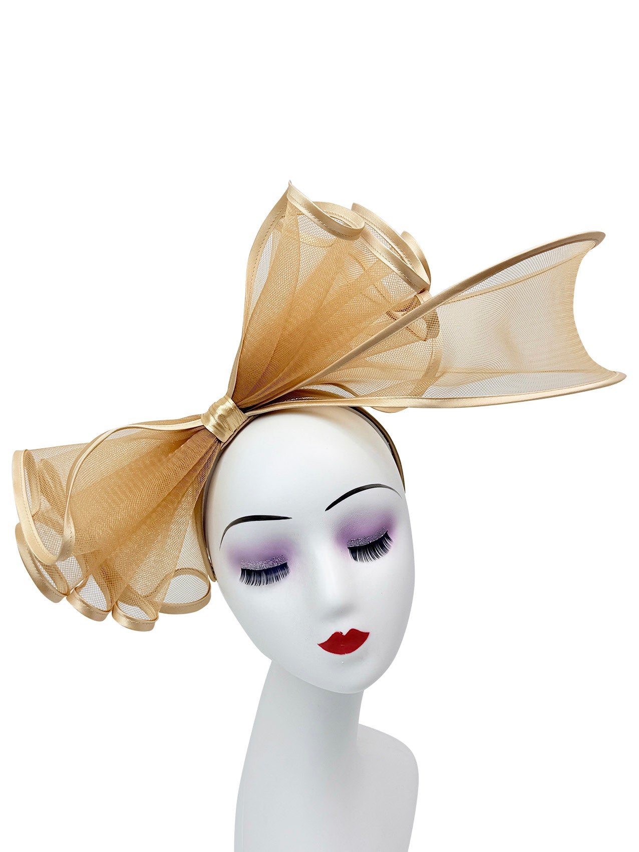 FT61500 Large Stylish Loopy Fascinator