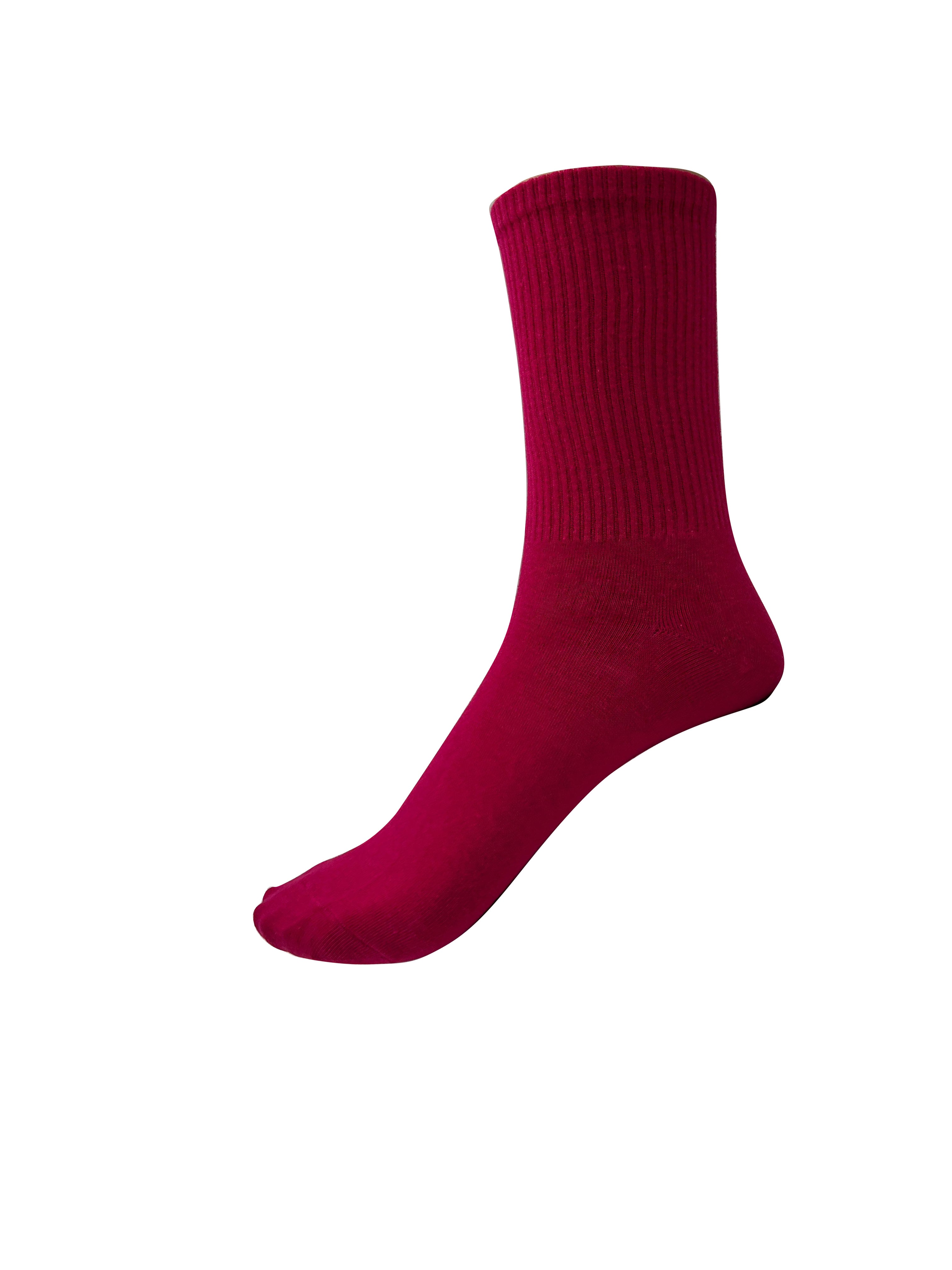 SK23310-988 Plain Cotton Socks