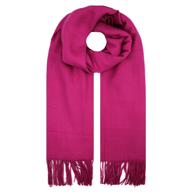 SF1990-127 Plain Colour Scarf with Tassels