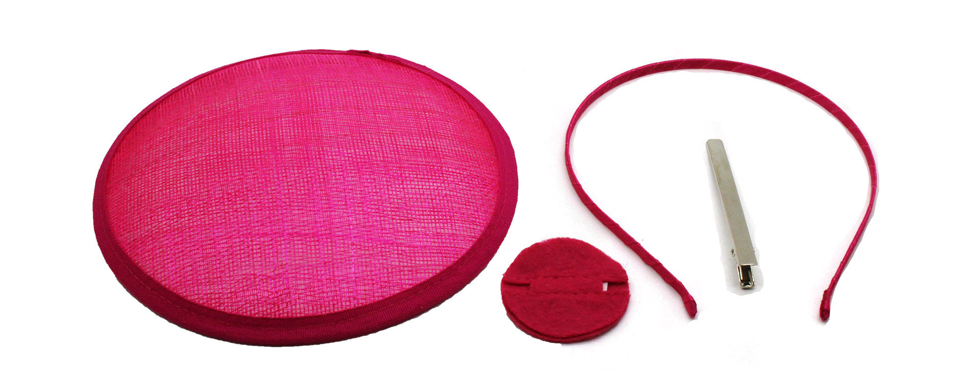 SFM1004 Small Circular Disc Shaped Fascinator Base Set (4 in 1)