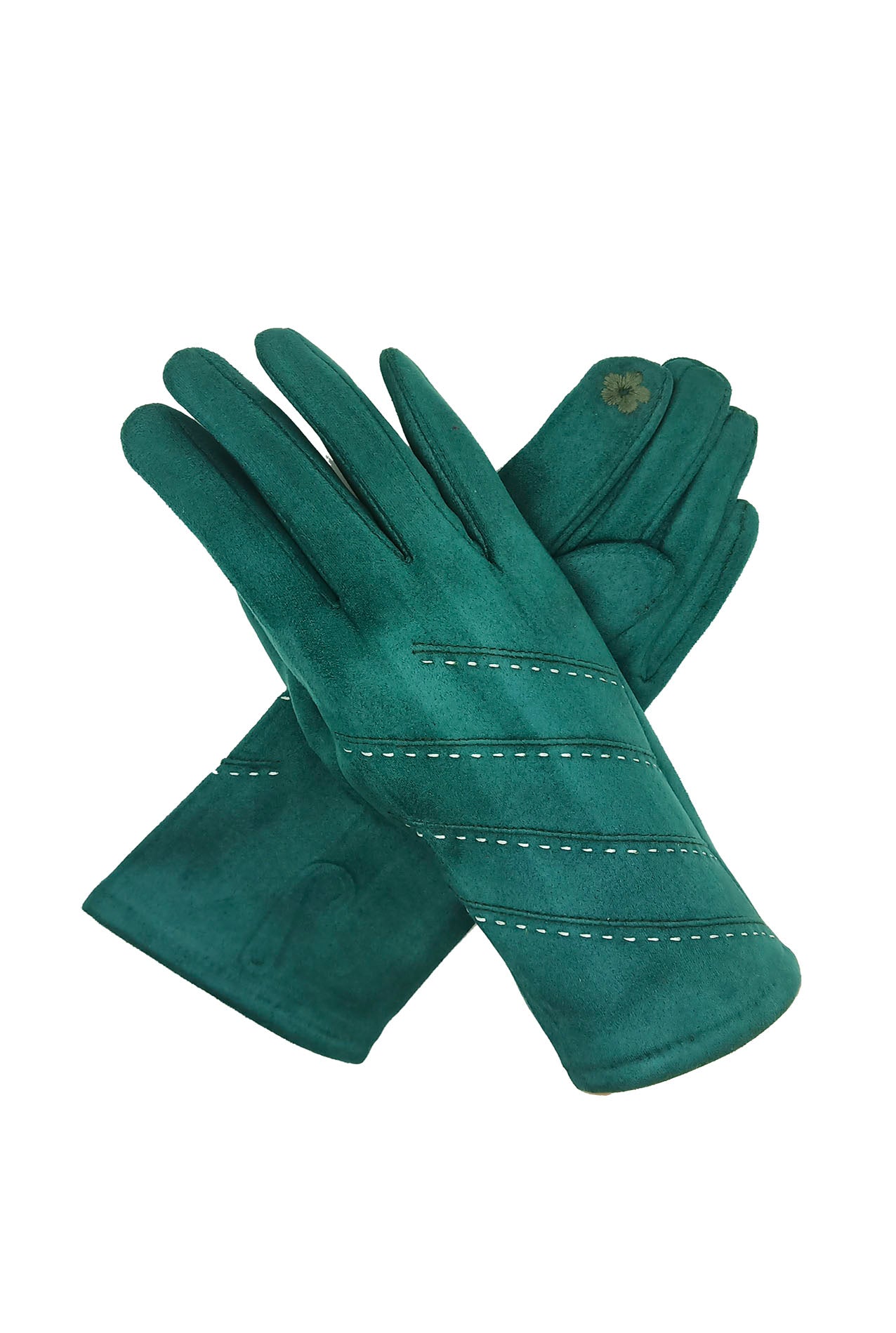 GV1978-114 Colour Fashion Gloves with Stich Detailing