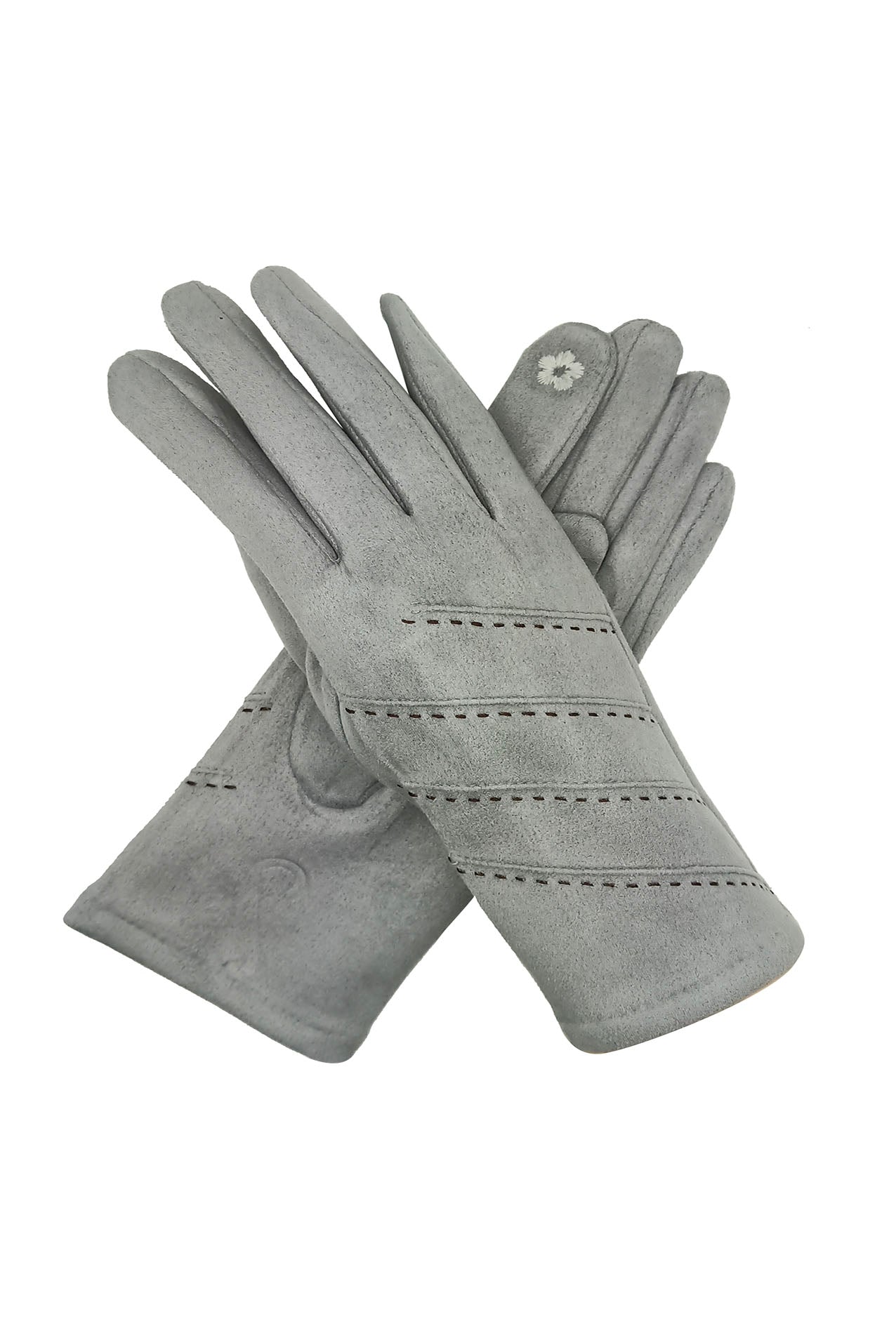 GV1978-114 Colour Fashion Gloves with Stich Detailing