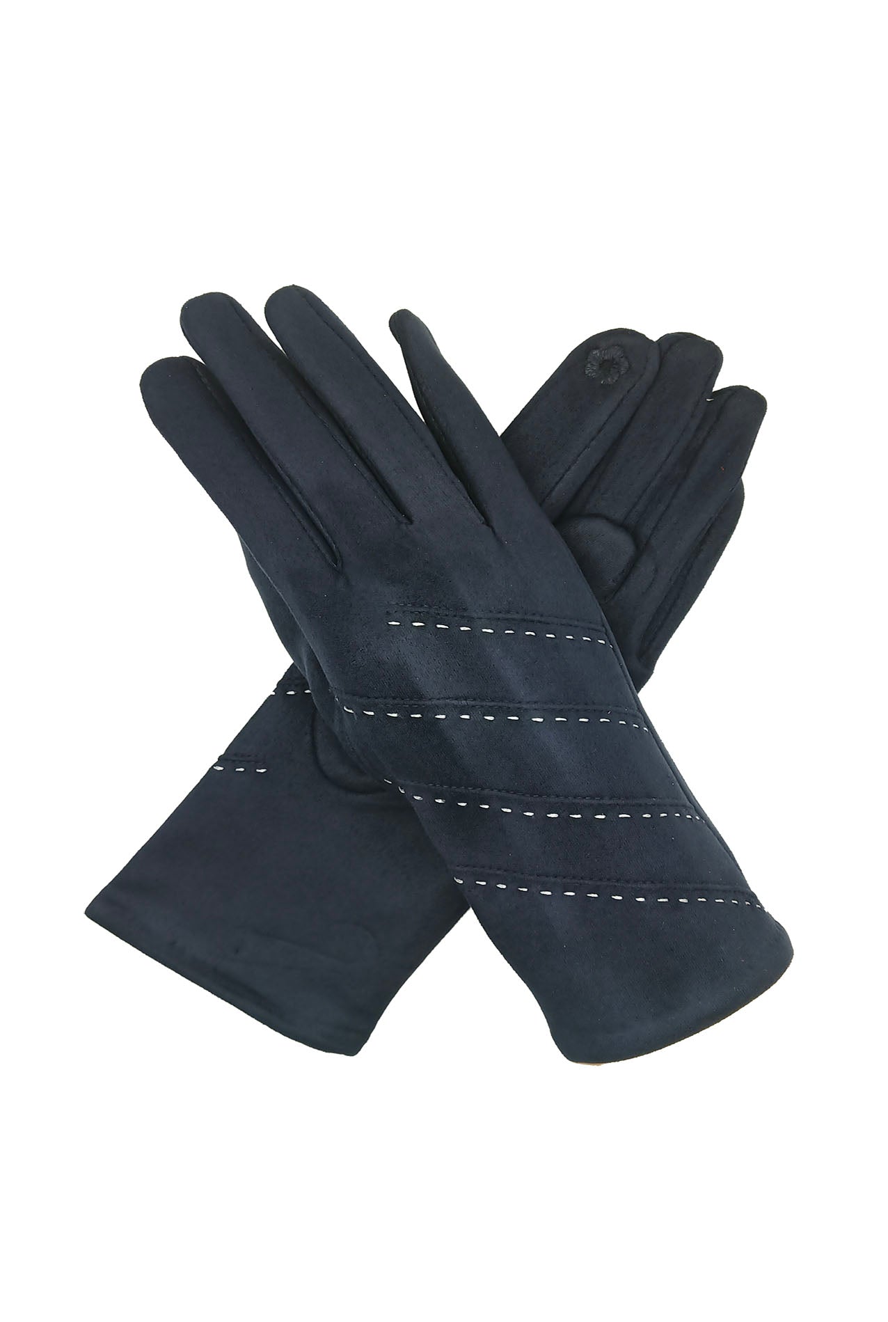 GV1978-114 Colour Fashion Gloves with Stich Detailing