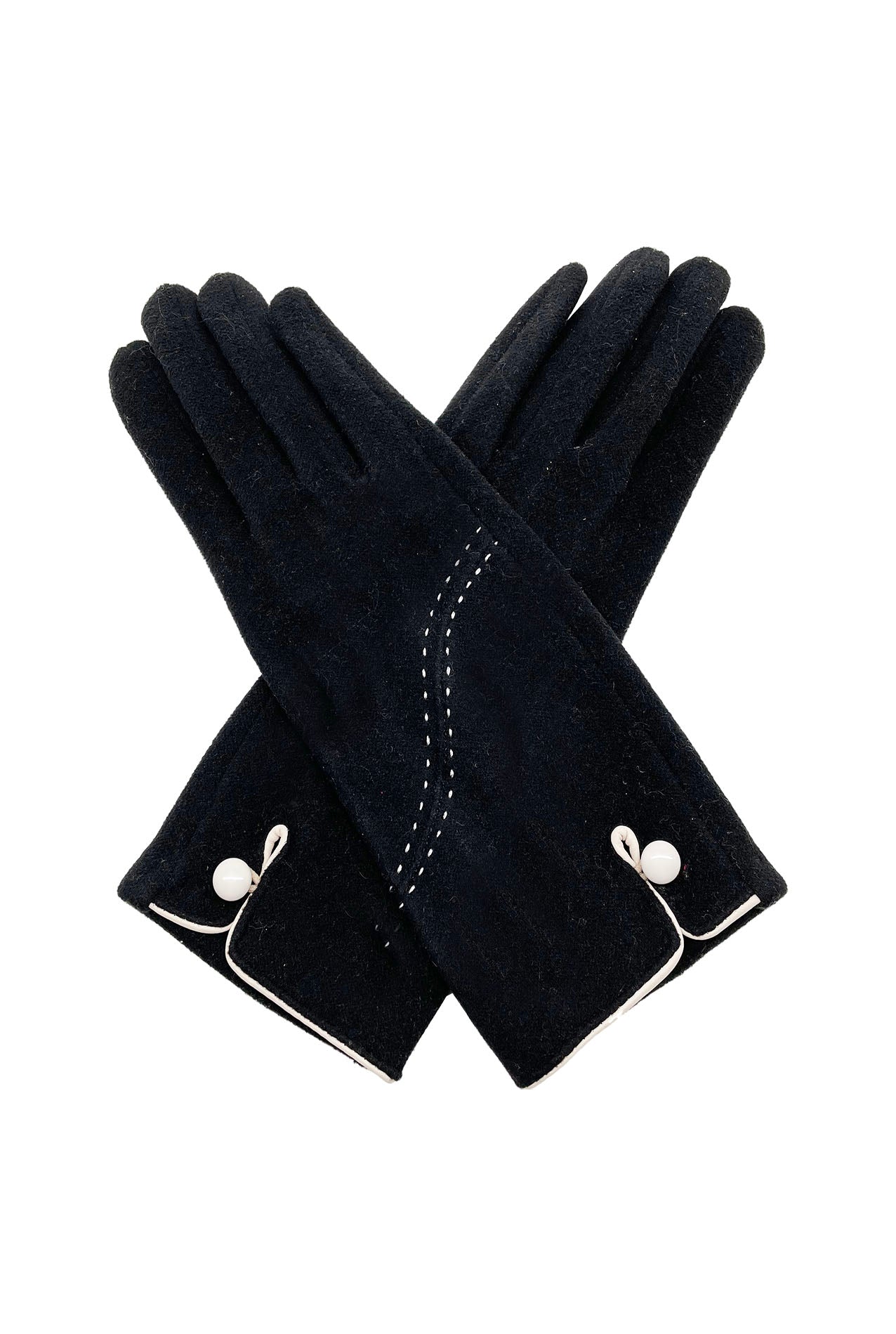 GV2175-641 Thermal Gloves with Stitch and Button Detail