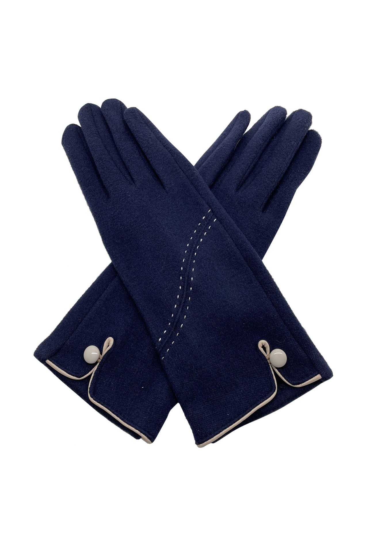 GV2175-641 Thermal Gloves with Stitch and Button Detail