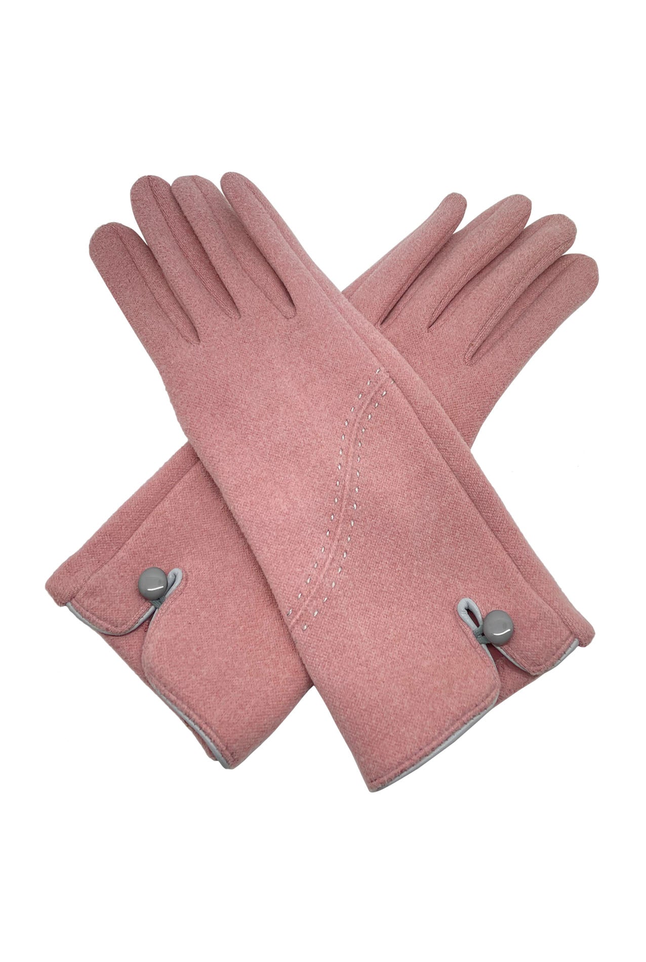 GV2175-641 Thermal Gloves with Stitch and Button Detail