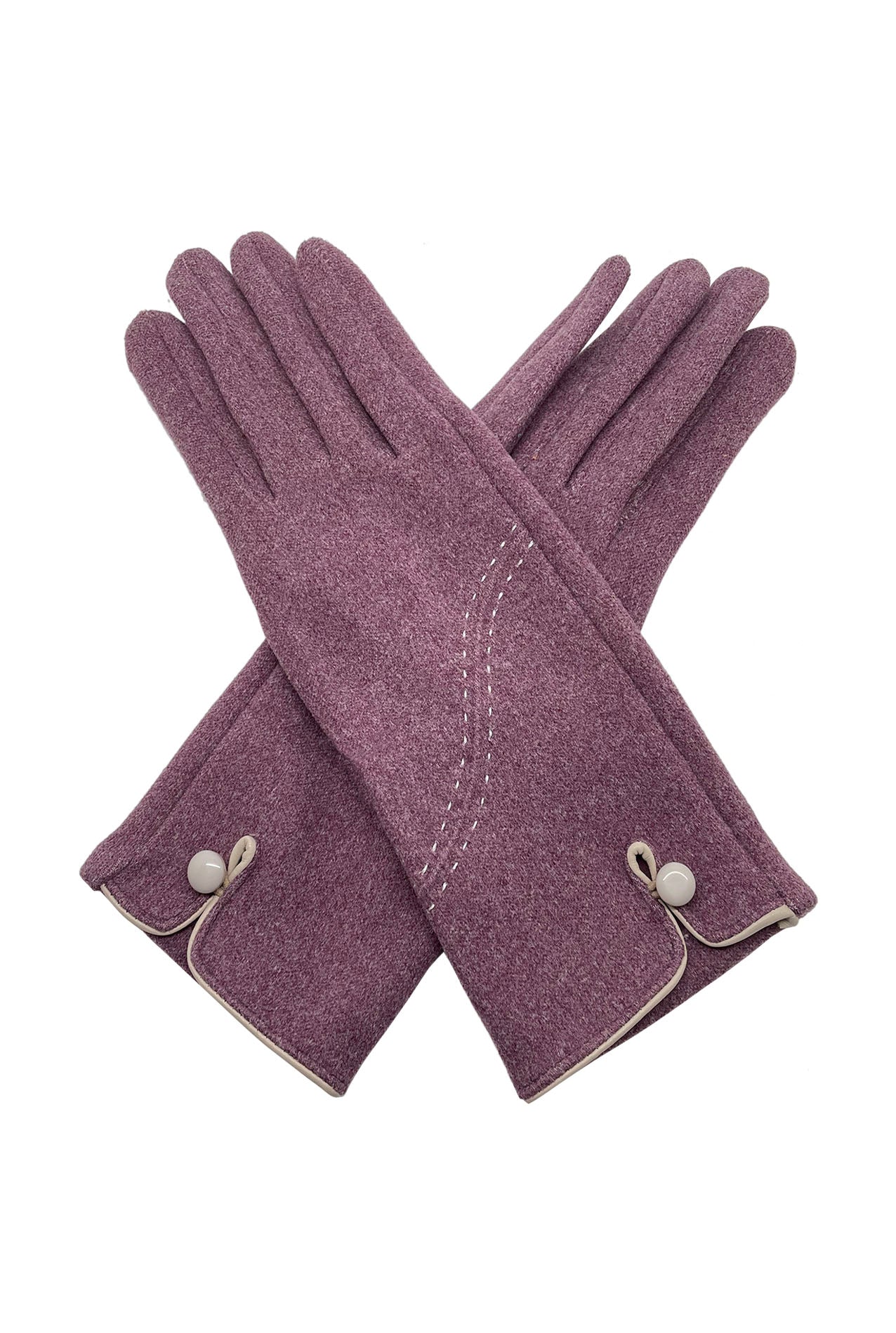 GV2175-641 Thermal Gloves with Stitch and Button Detail