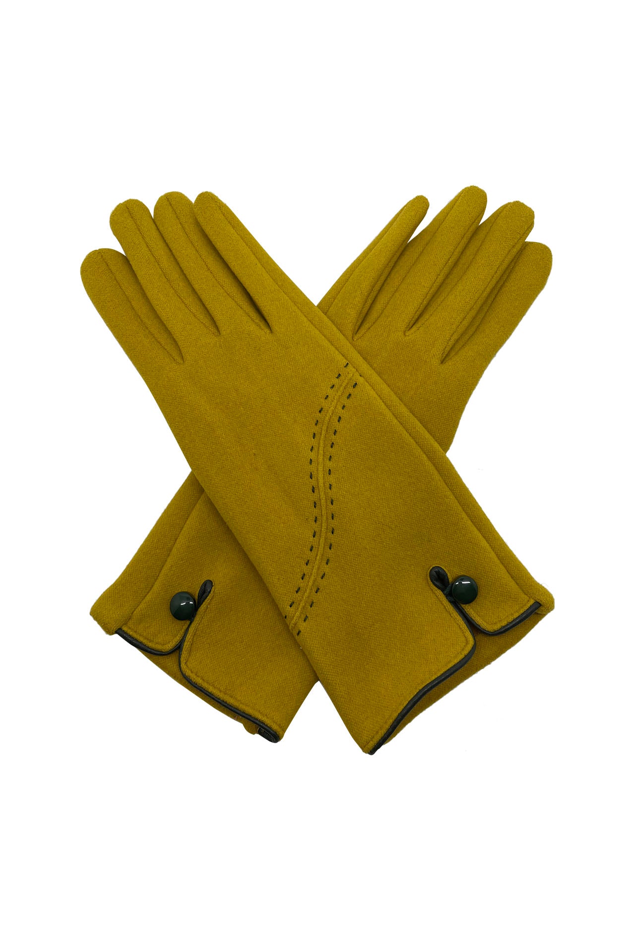 GV2175-641 Thermal Gloves with Stitch and Button Detail