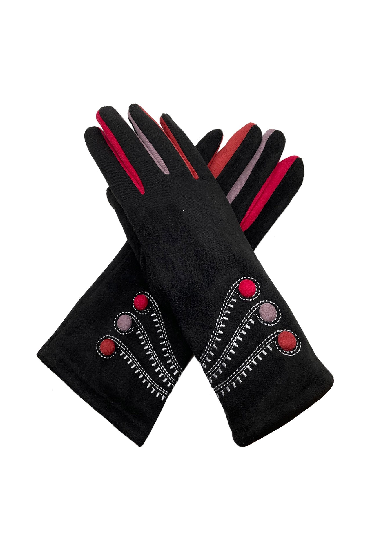 GV2180-639 Fleece Lined Colourful Fashion Gloves