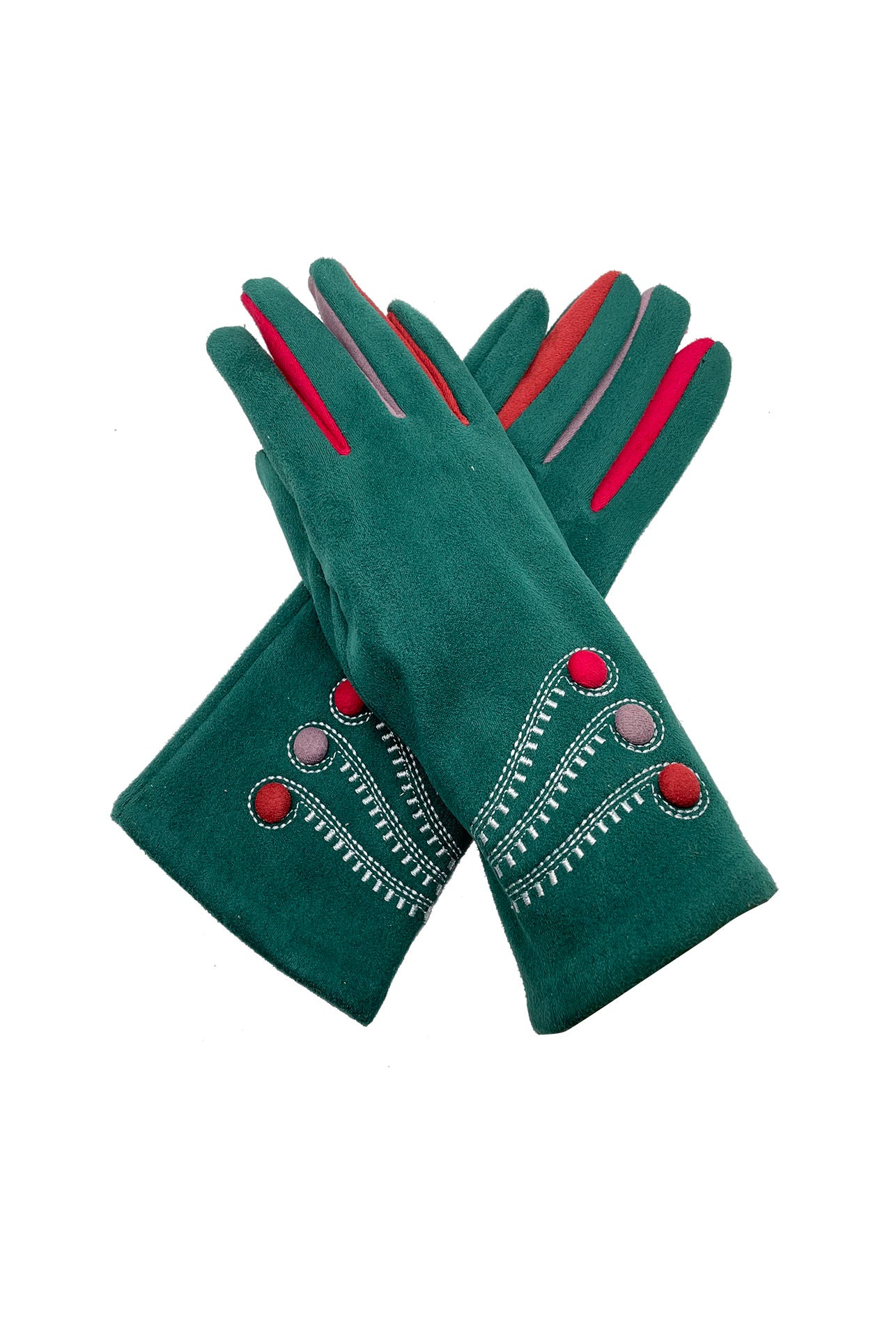 GV2180-639 Fleece Lined Colourful Fashion Gloves