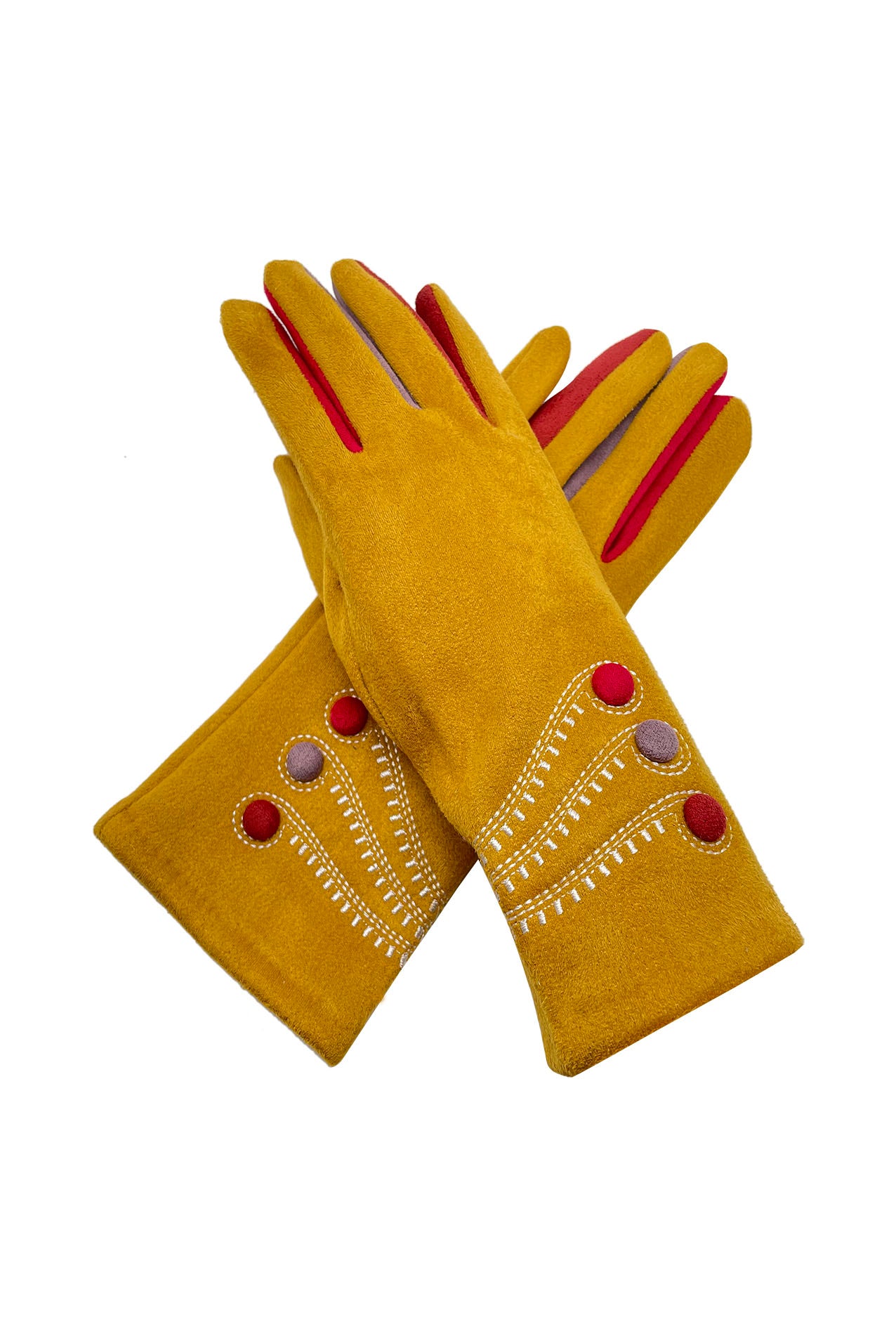 GV2180-639 Fleece Lined Colourful Fashion Gloves