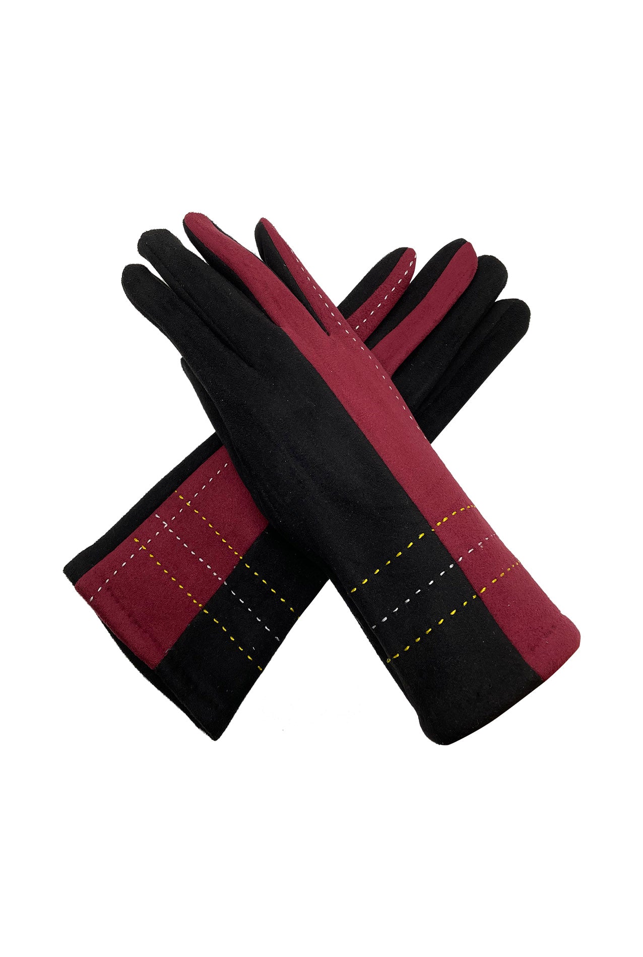 GV2180-647 Two-tone Stitch Detail Gloves