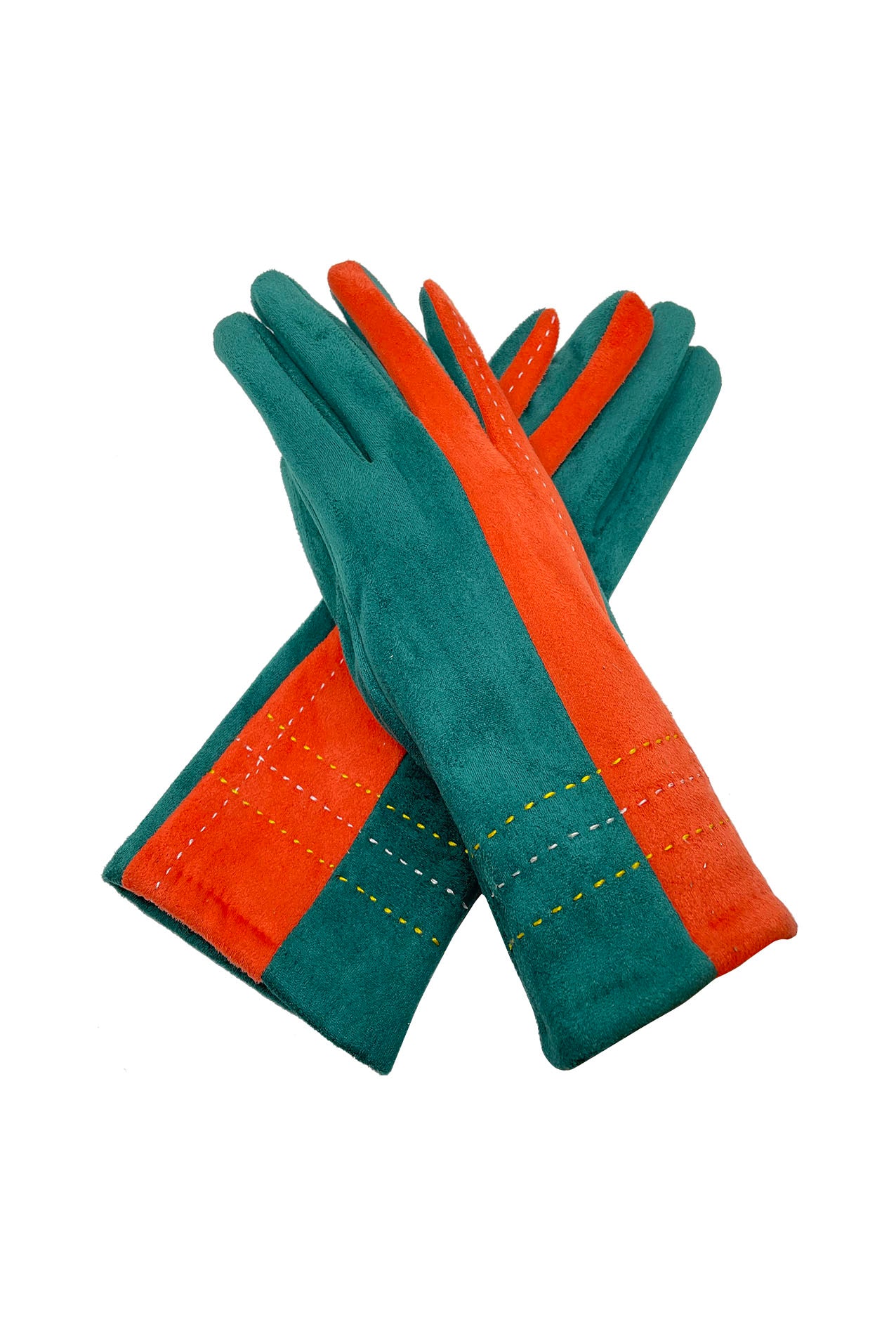 GV2180-647 Two-tone Stitch Detail Gloves