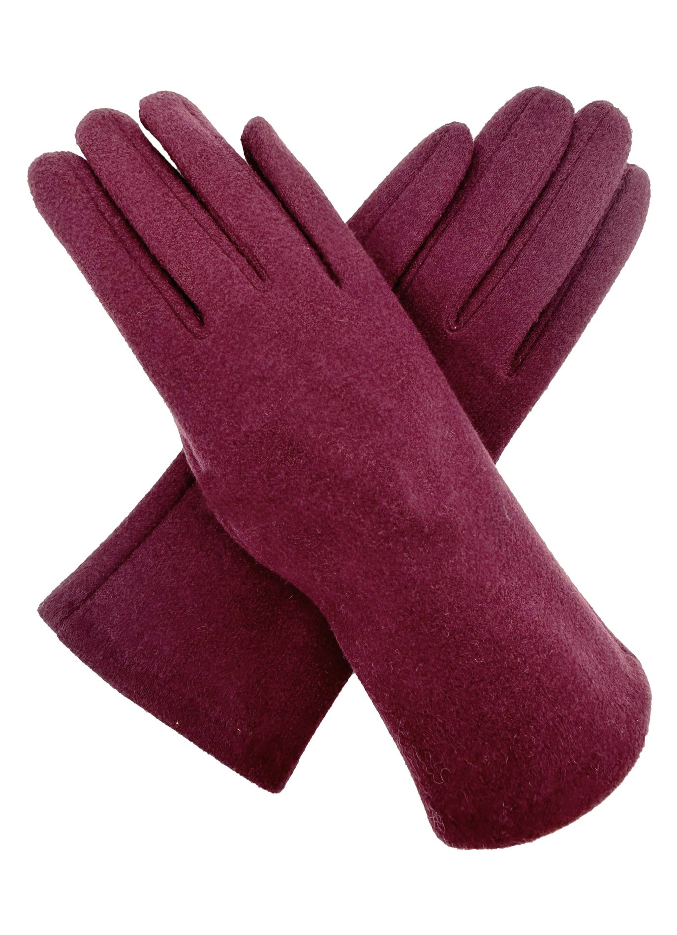 GV2478-073 Plain Cozy Solid Coloured Touch Screen Gloves