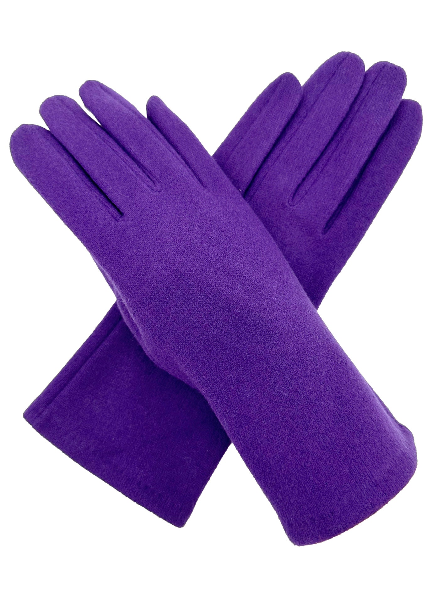 GV2478-073 Plain Cozy Solid Coloured Touch Screen Gloves