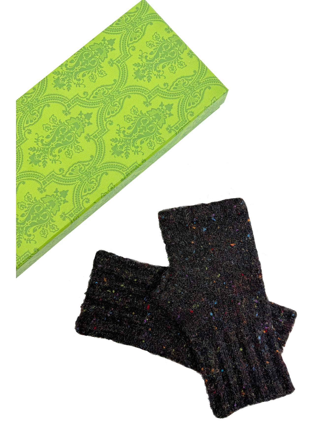 GV25100-299 Plain Soft Knitted Fingerless Gloves