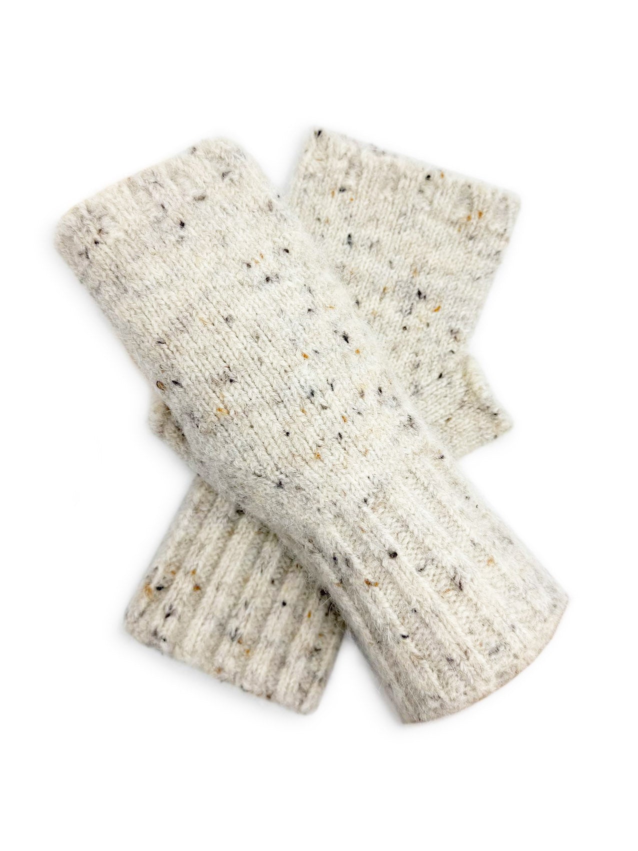 GV25100-299 Plain Soft Knitted Fingerless Gloves