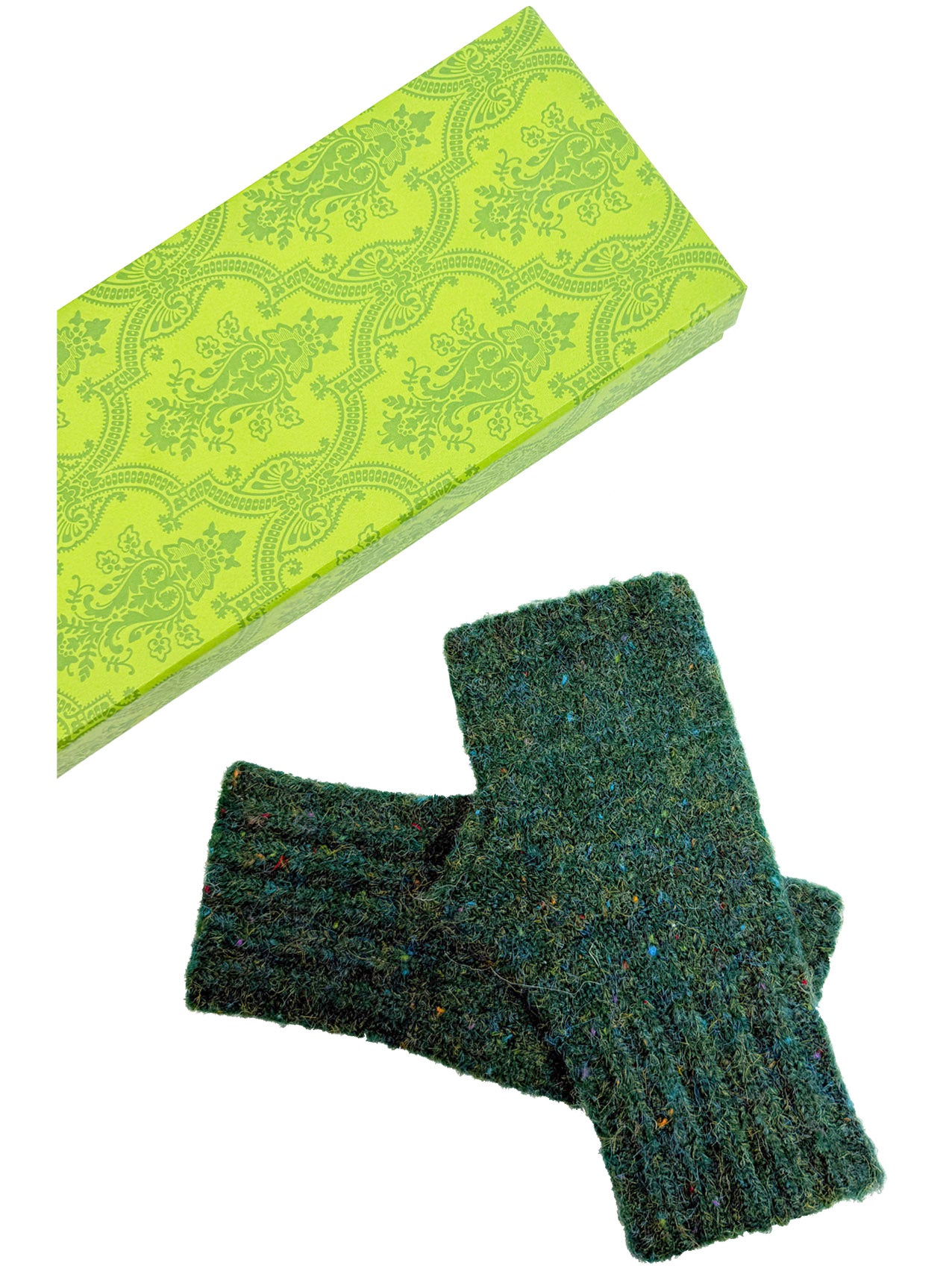 GV25100-299 Plain Soft Knitted Fingerless Gloves