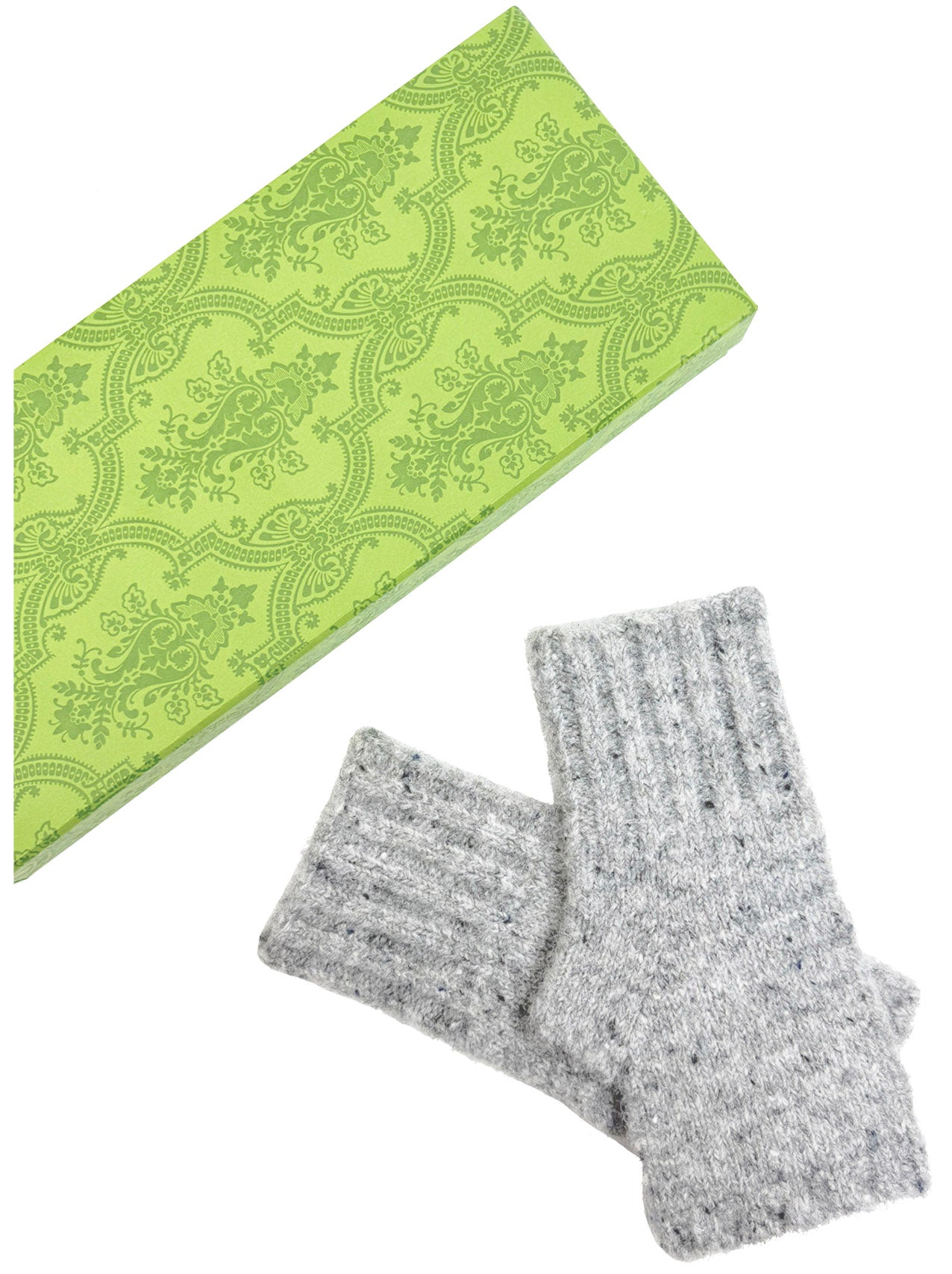 GV25100-299 Plain Soft Knitted Fingerless Gloves