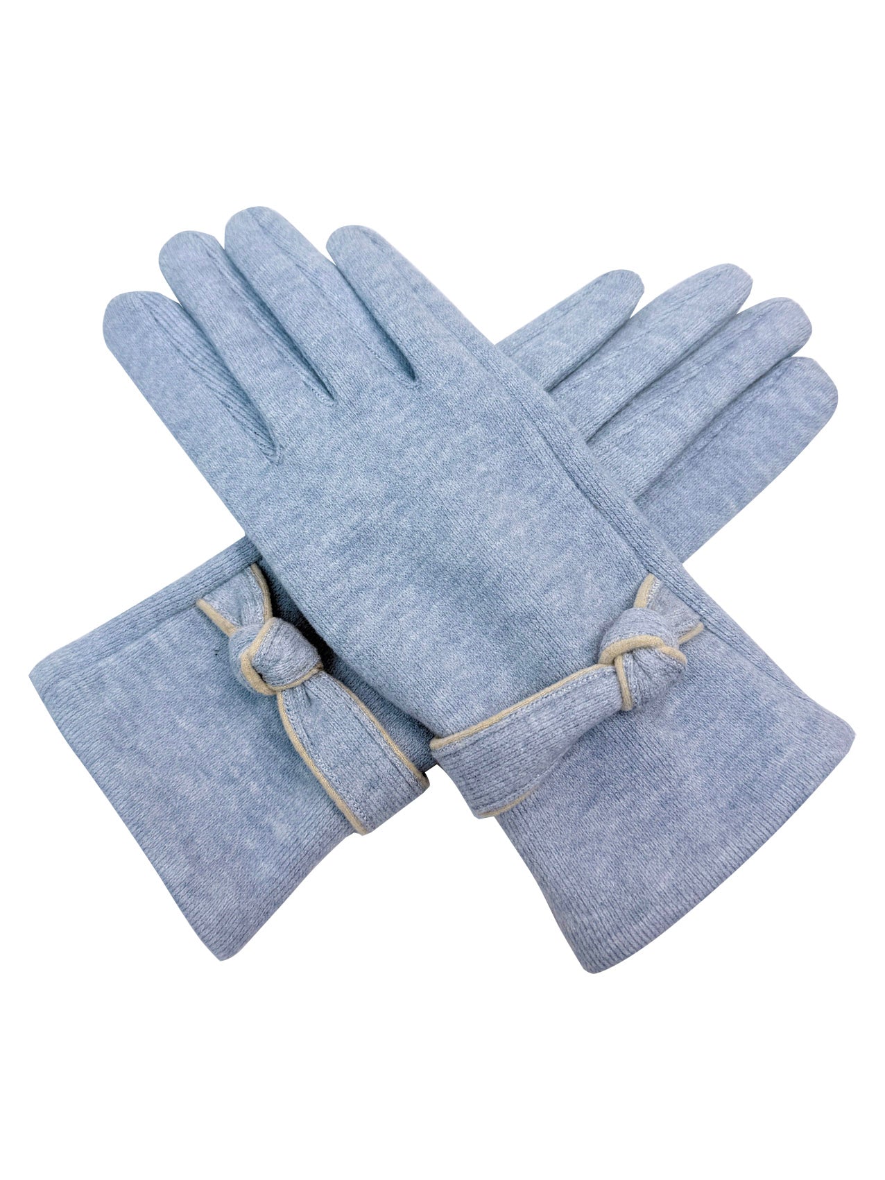 GV26085-390 Cosy Gloves with Tied Knot Detailing