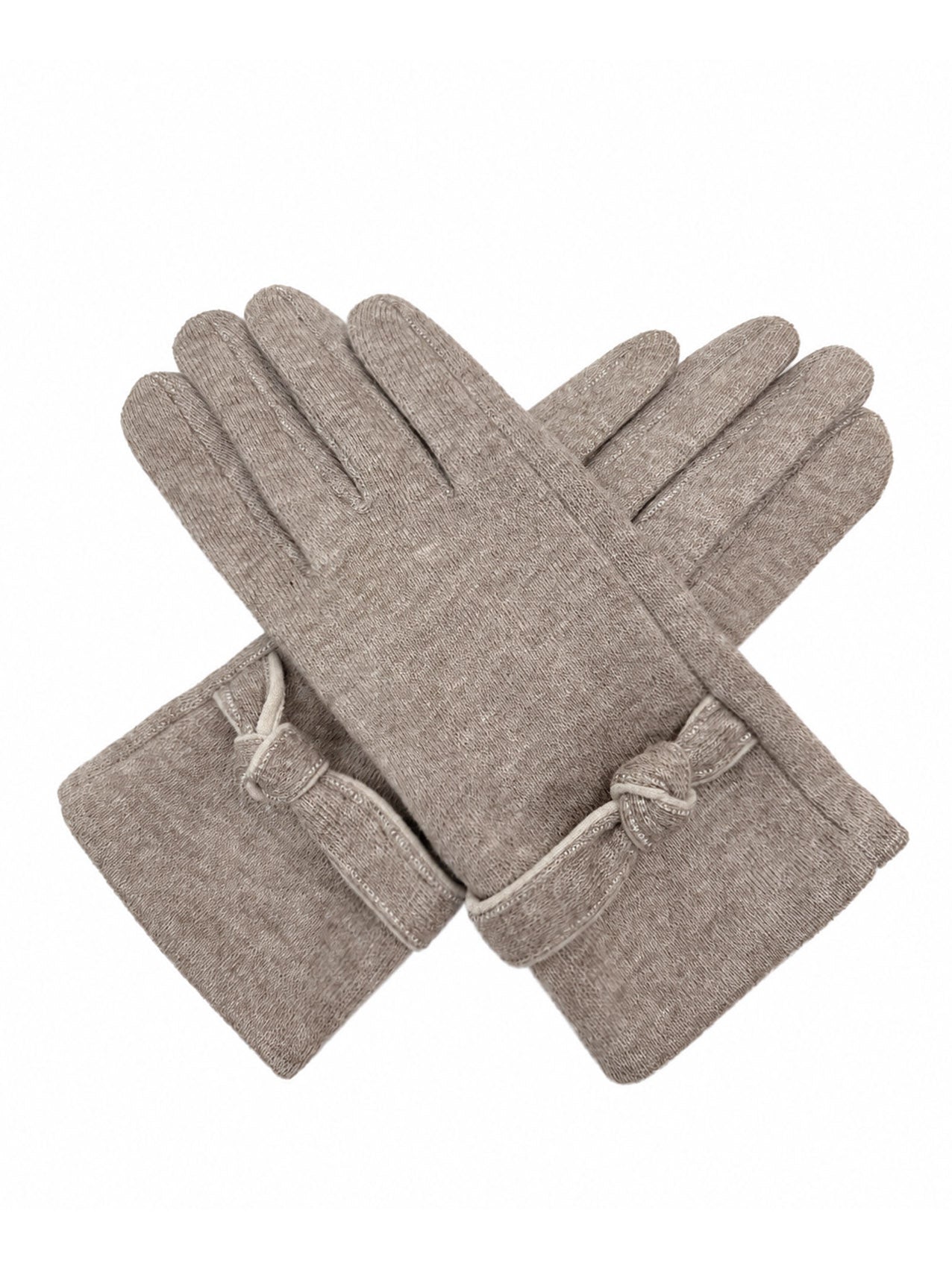 GV26085-390 Cosy Gloves with Tied Knot Detailing