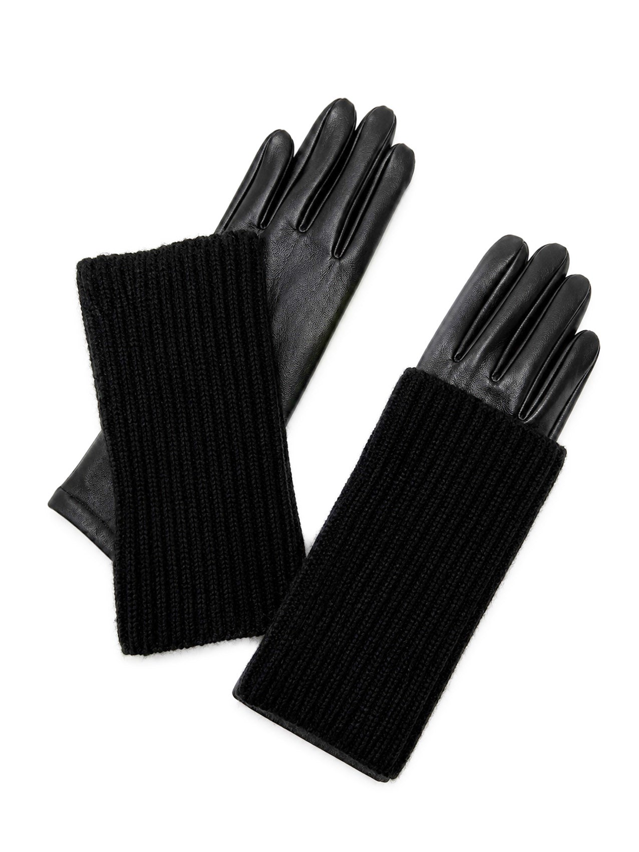 GV26120-389 Solid Colour Gloves with Removable Fingerless Layer