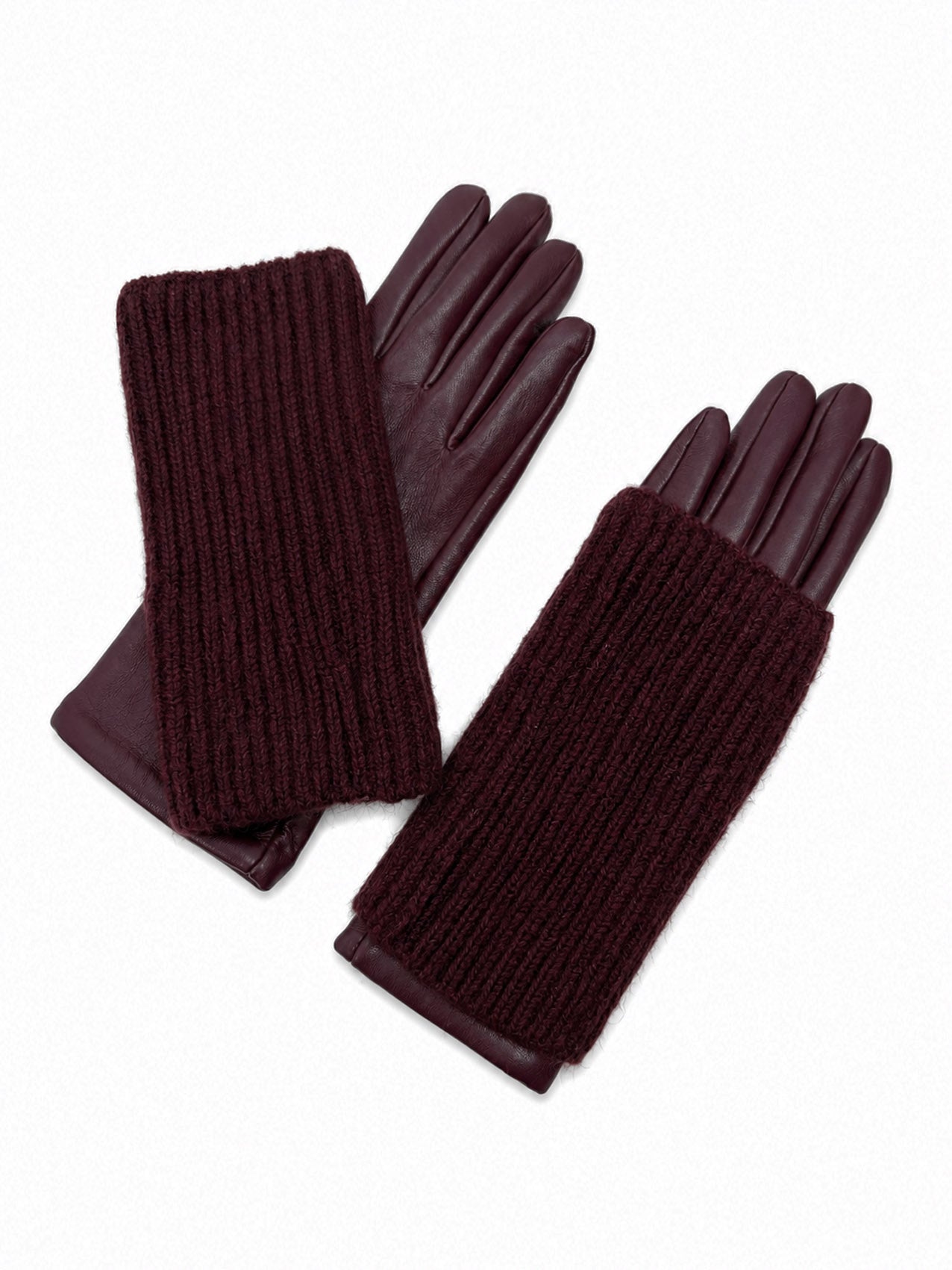 GV26120-389 Solid Colour Gloves with Removable Fingerless Layer