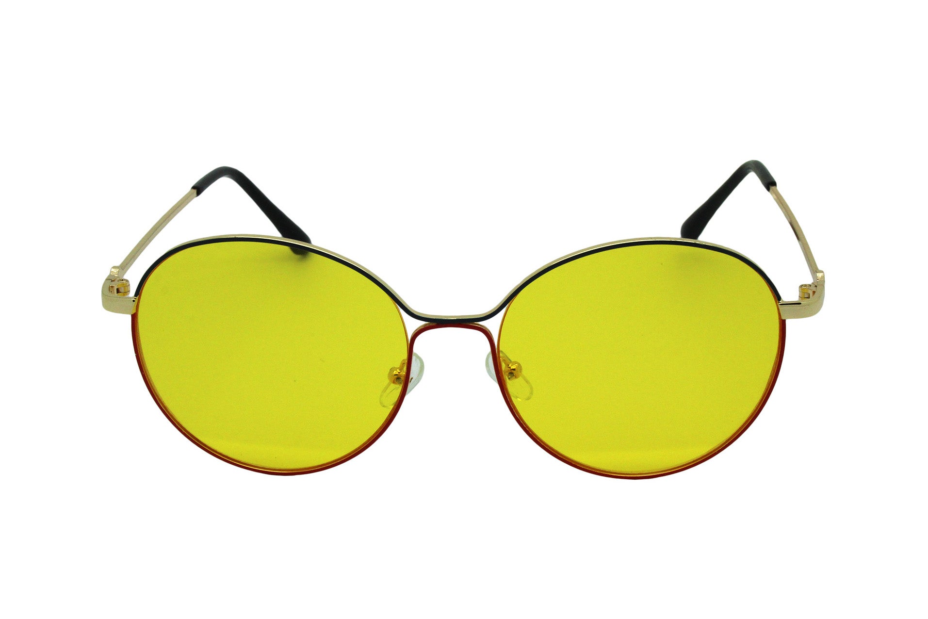 SG19110-16 Circular Coloured Fashion Sunglasses