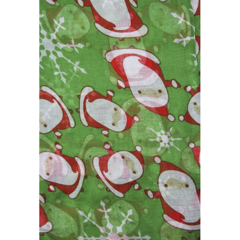 AB1850-394 Multicolour Christmas Theme Scarf