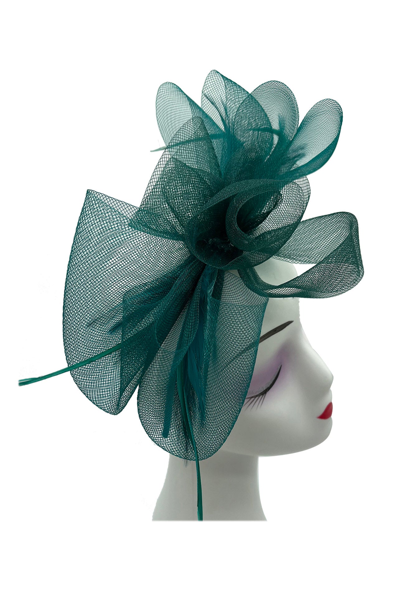 FT2060-015 Large Folded Bow Knot Fascinator