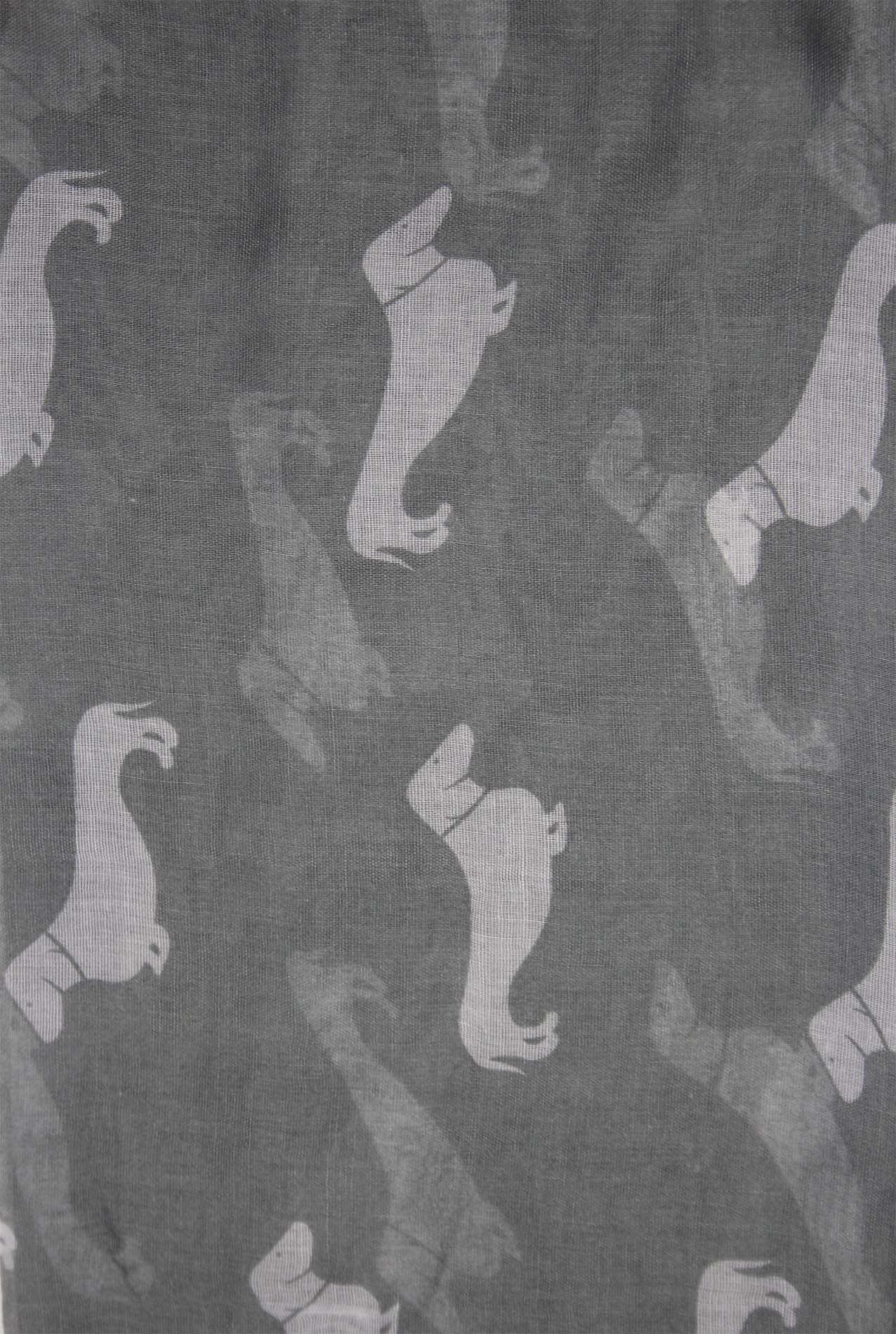 AB1850-389 Multicolour Dog Print Scarf