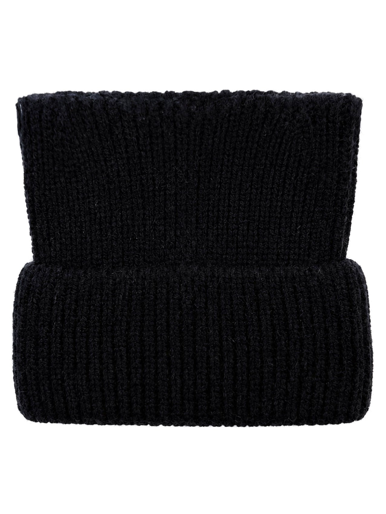 HT26100-394 Solid Colour Ear Themed Knitted Beanie Hat