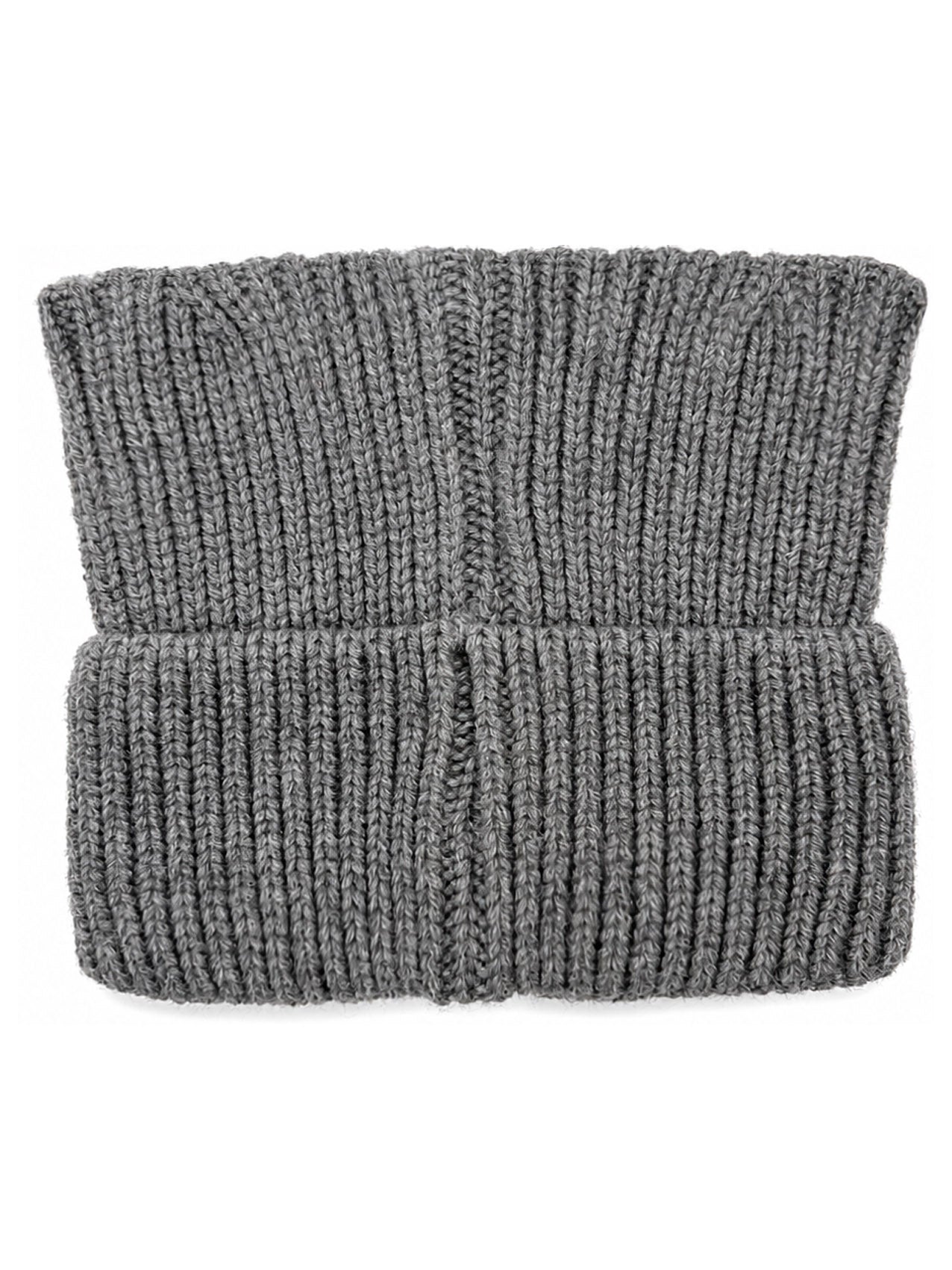 HT26100-394 Solid Colour Ear Themed Knitted Beanie Hat