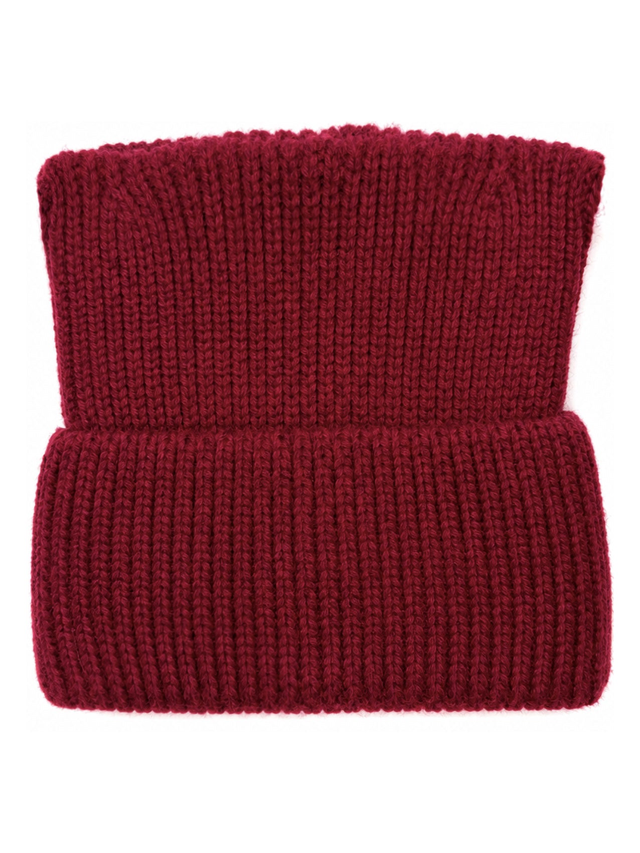 HT26100-394 Solid Colour Ear Themed Knitted Beanie Hat