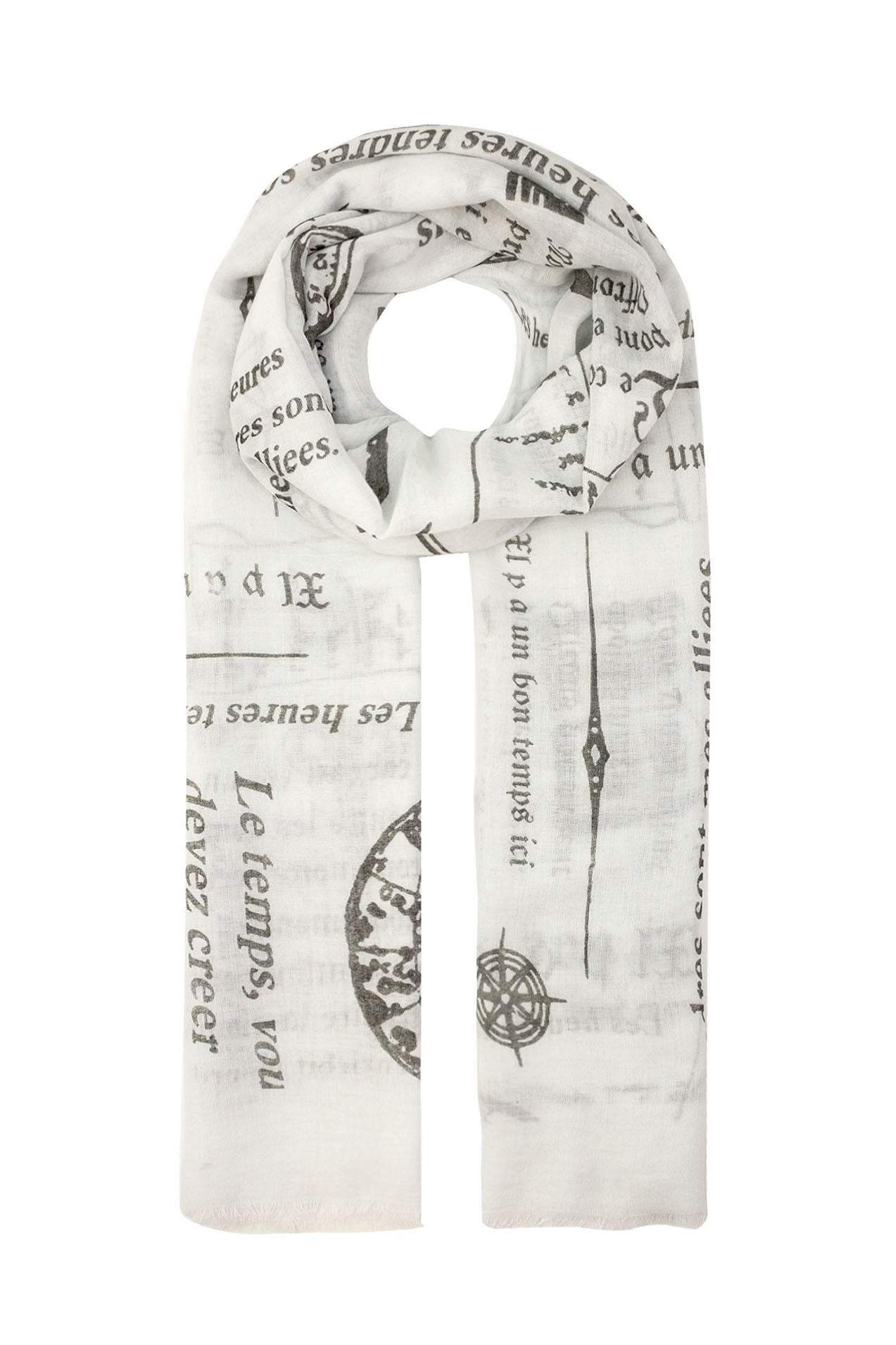 AB1658-52 Global Print Viscose Scarf