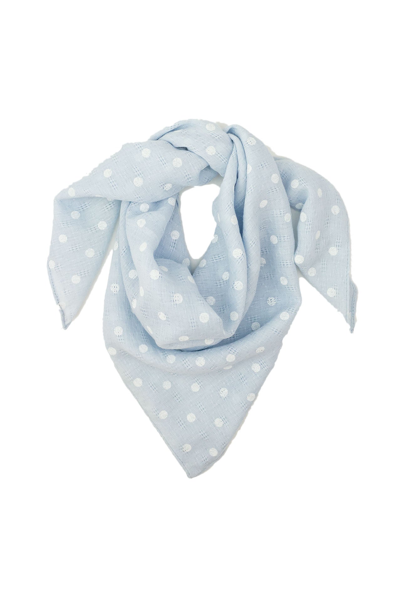 AB1630-26 Small Polka-Dots Print Fashion Scarf