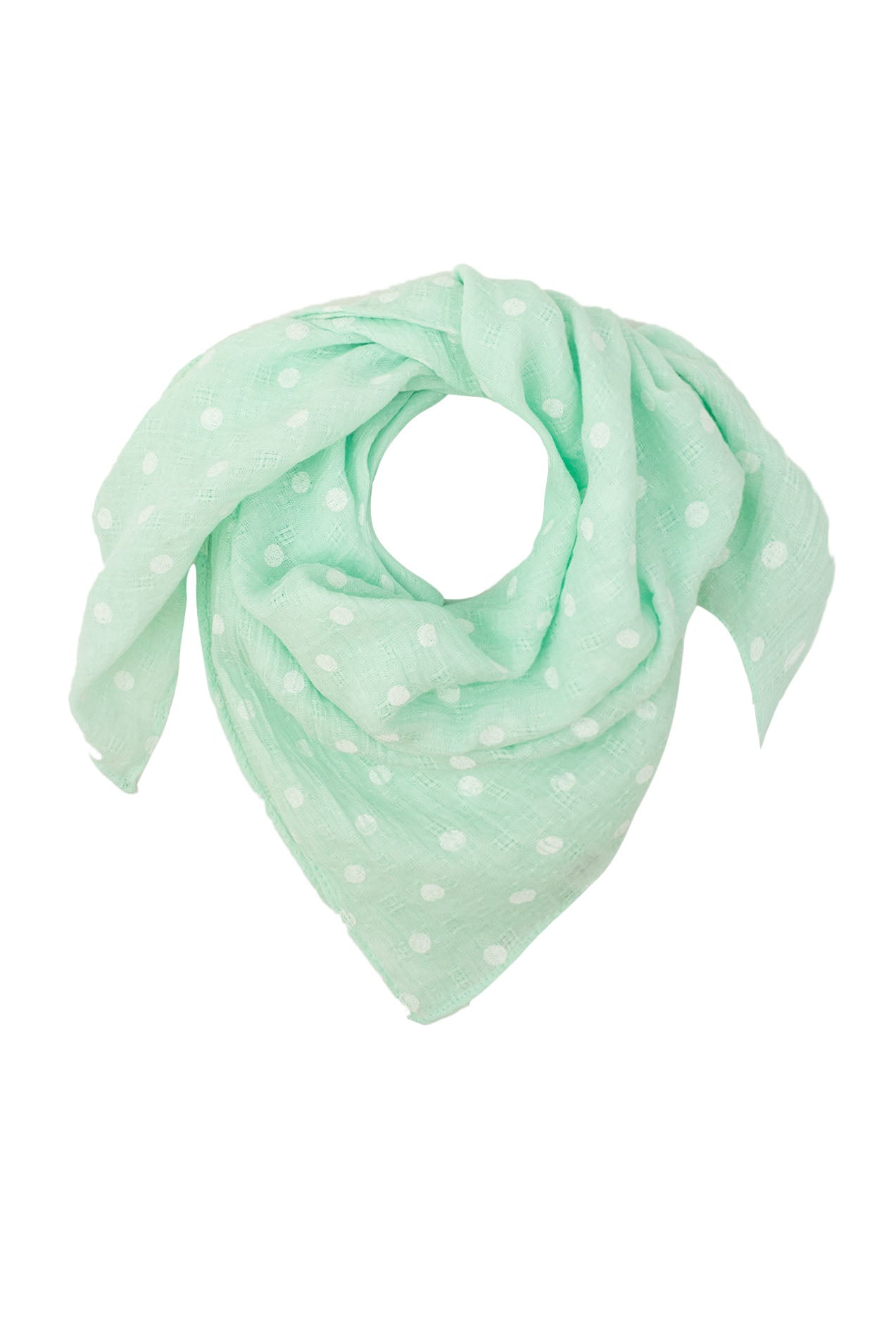 AB1630-26 Small Polka-Dots Print Fashion Scarf