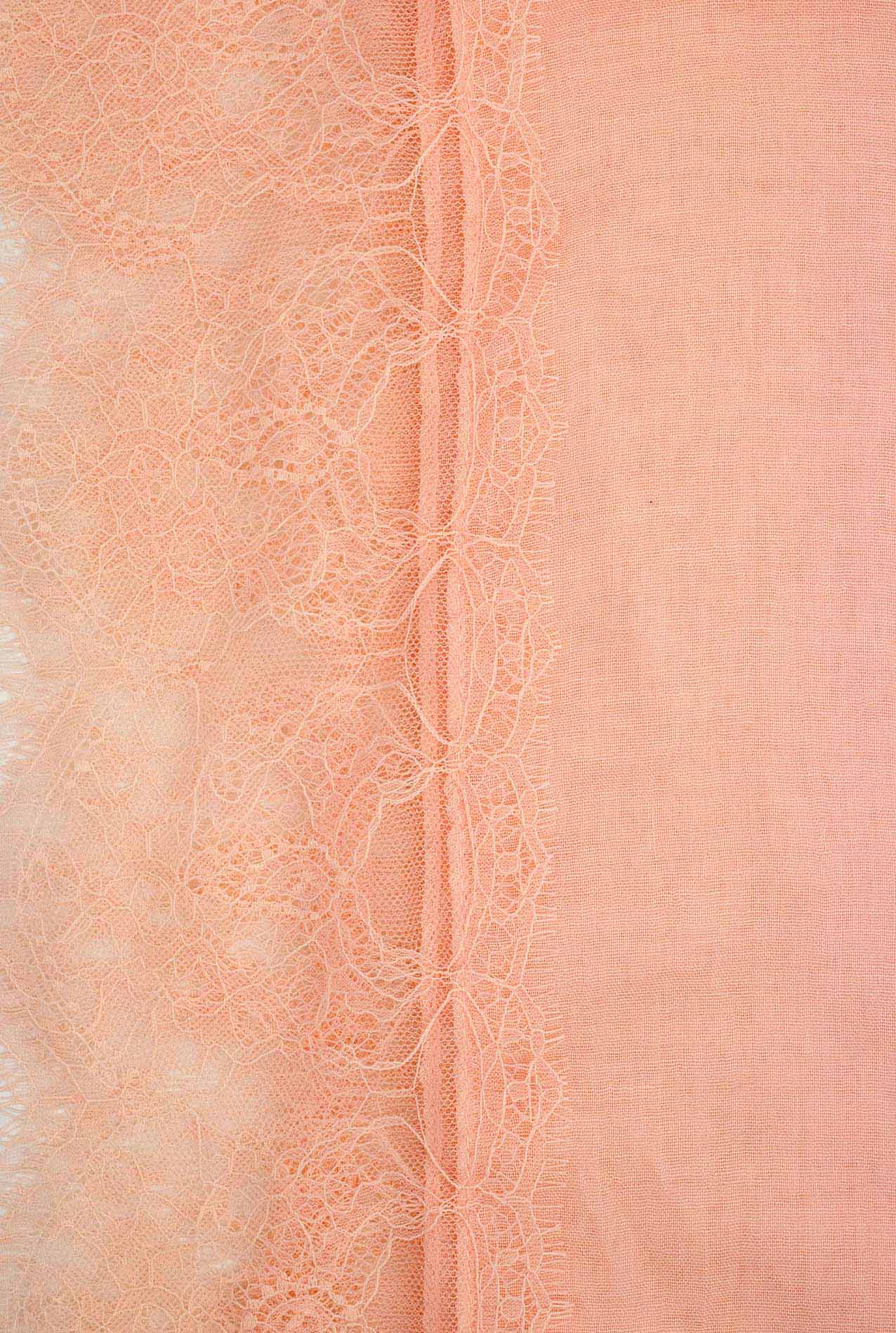 AB1612-3 Lace Trim Viscose Scarf